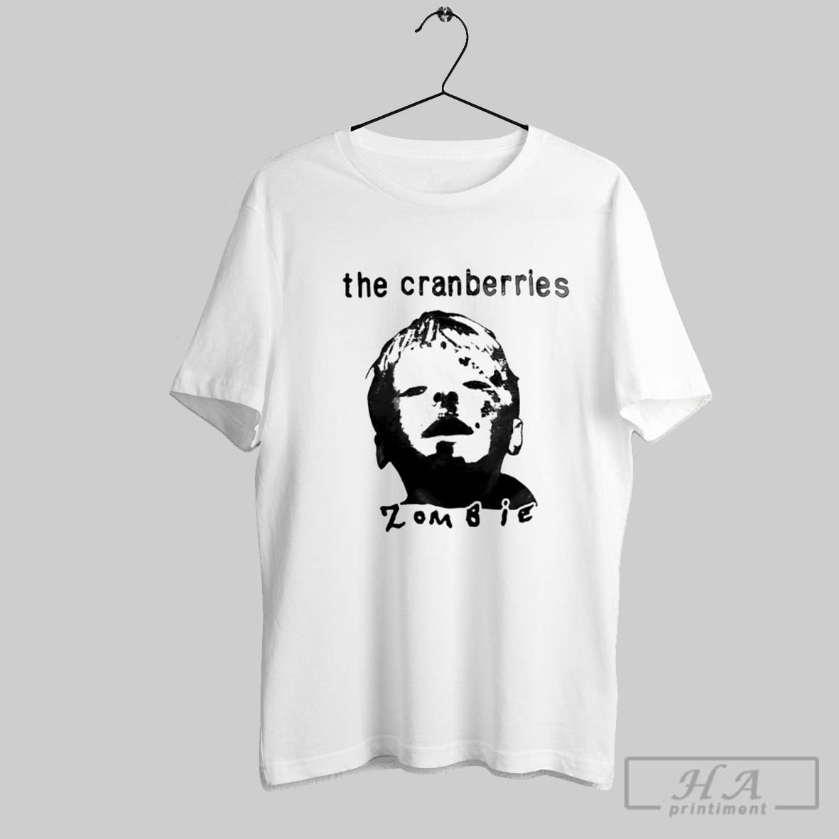 Official The Cranberries Zombie - Adult & Kids T-Shirts, Sweatshirts & Hoodies apparel design preview 1