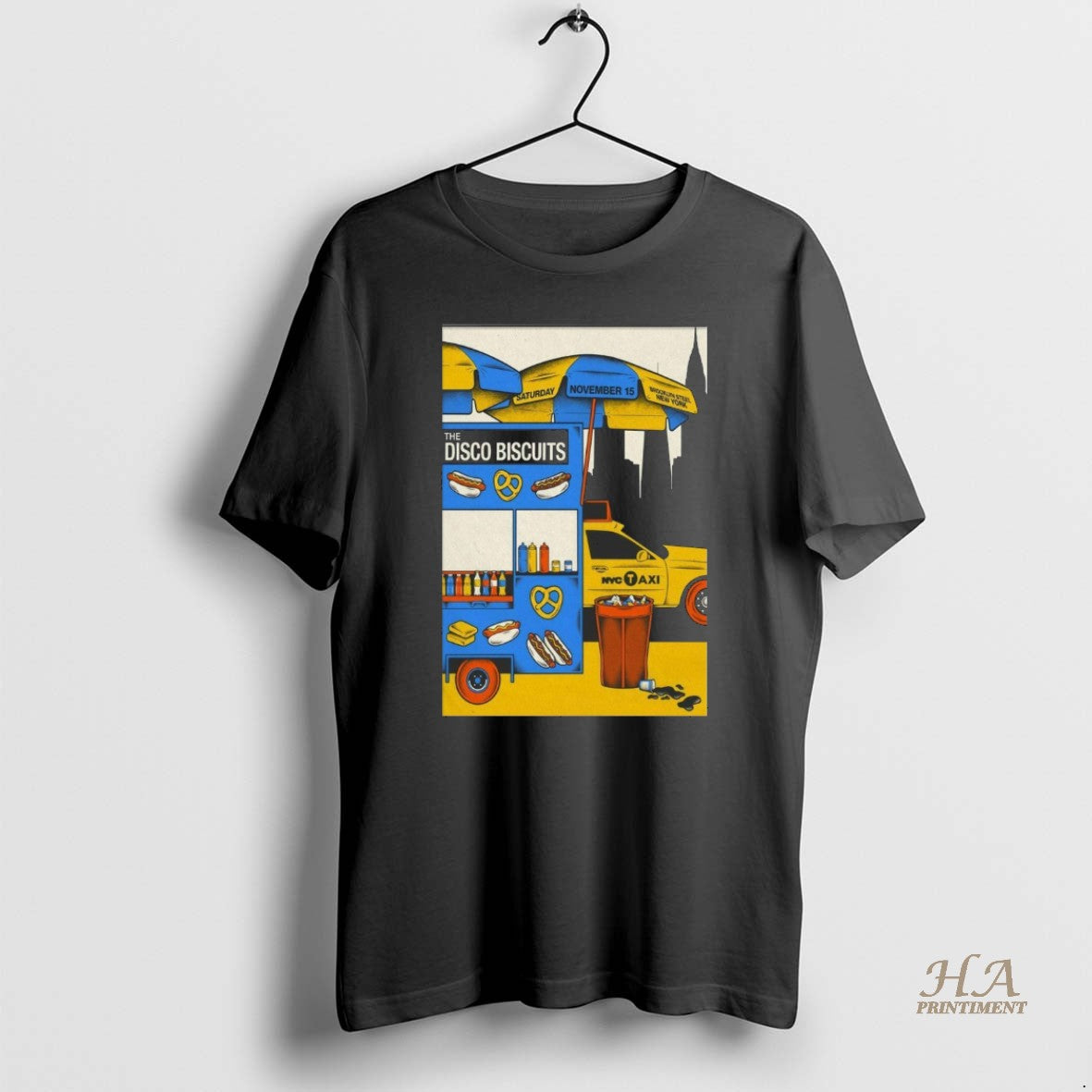 Official The Disco Biscuits Brooklyn Steel In Ny Nov - Adult & Kids T-Shirts, Sweatshirts & Hoodies apparel design preview 1