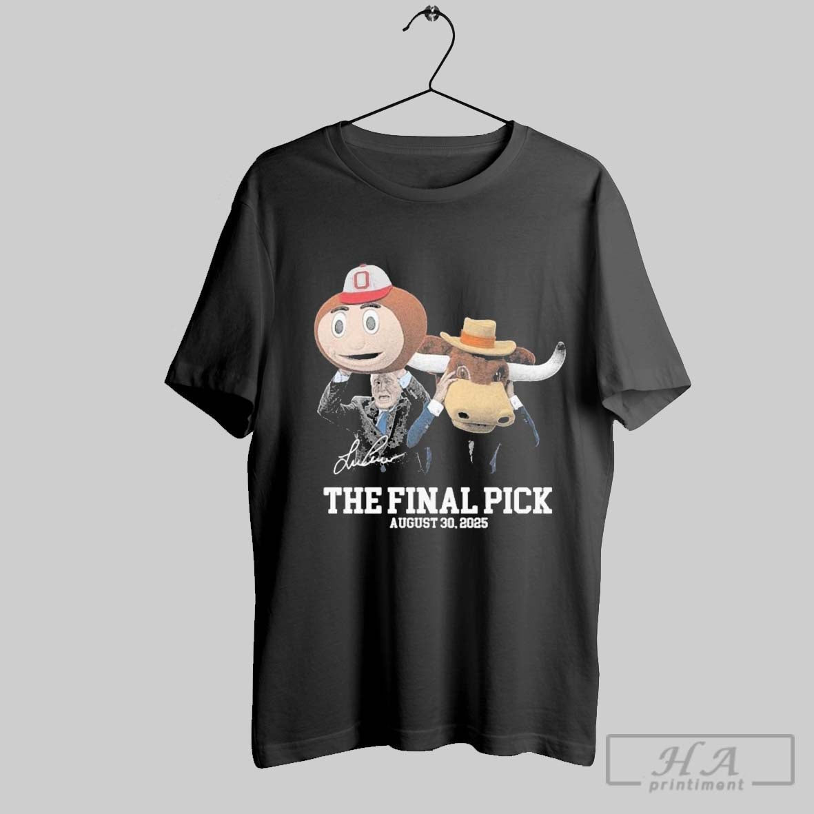 Official The Final Pick Lee Corso College Gameday - Adult & Kids T-Shirts, Sweatshirts & Hoodies apparel design preview 1