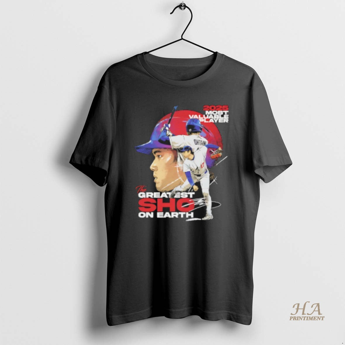 Official The Greatest Sho On Earth Shohei Ohtani 2025 - Adult & Kids T-Shirts, Sweatshirts & Hoodies apparel design preview 1