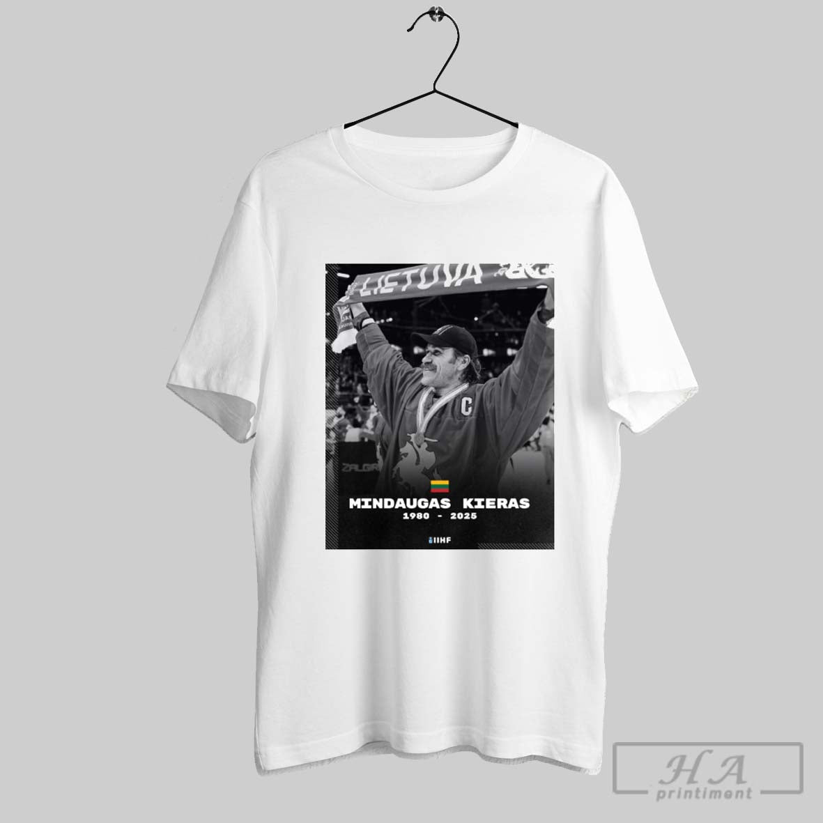 Official The Iihf Is Deeply Saddened By Loss Of - Adult & Kids T-Shirts, Sweatshirts & Hoodies apparel design preview 1