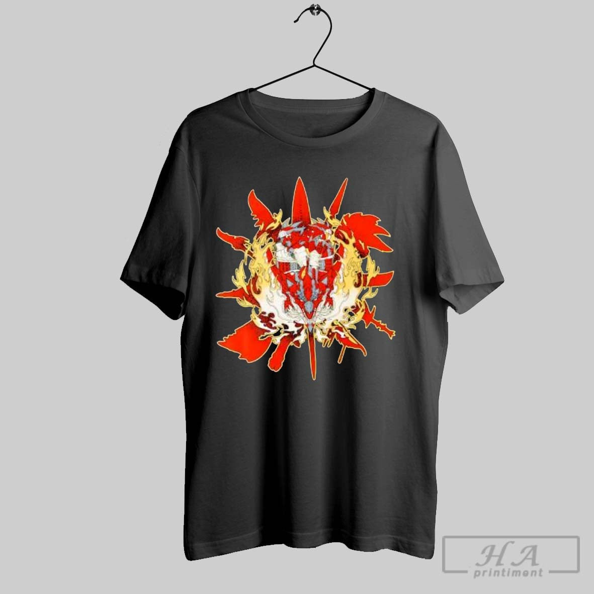 Official The King Of Skies Rathalos Logo - Adult & Kids T-Shirts, Sweatshirts & Hoodies apparel design preview 1