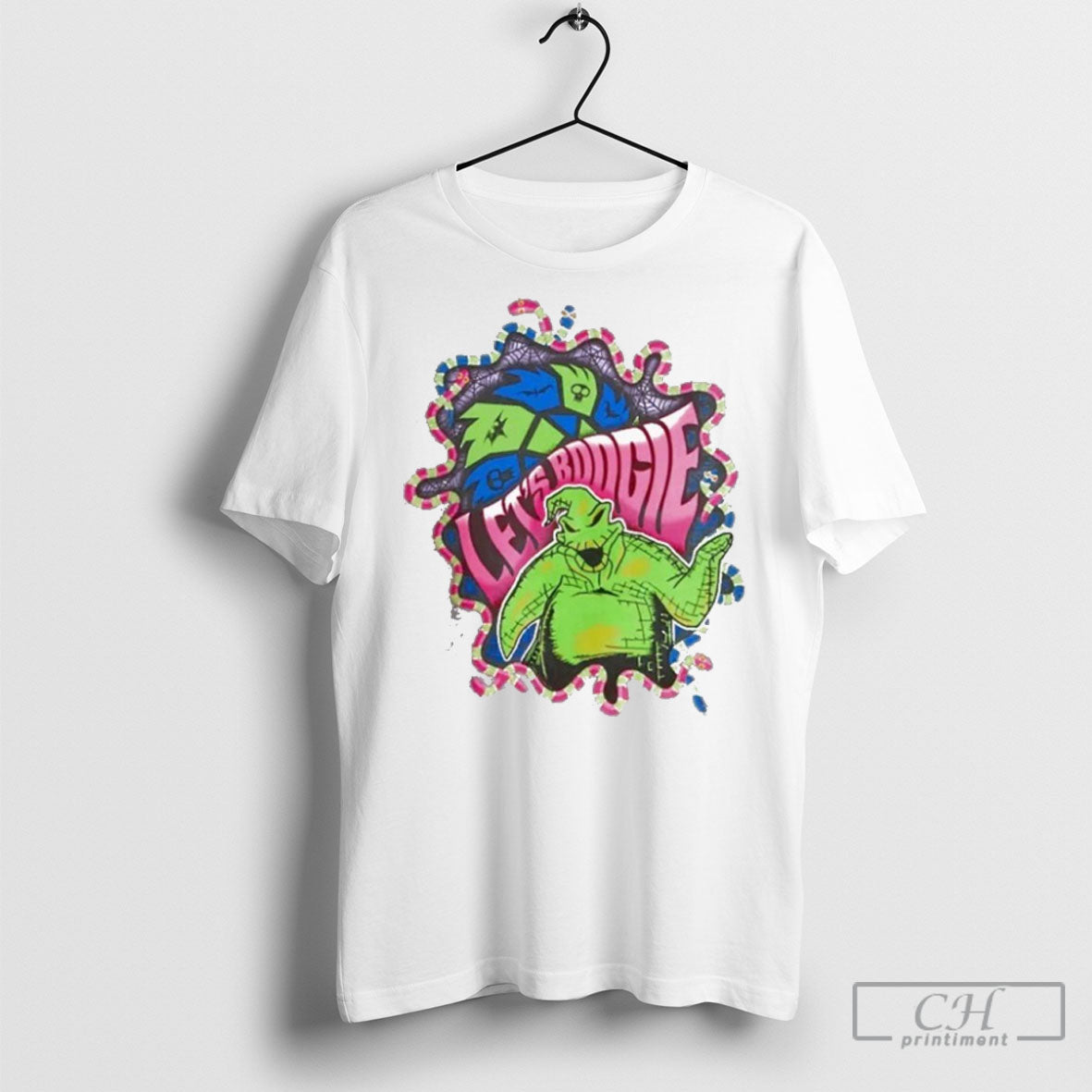Official The Nightmare Before Christmas Oogie Boogie - Adult & Kids T-Shirts, Sweatshirts & Hoodies apparel design preview 1