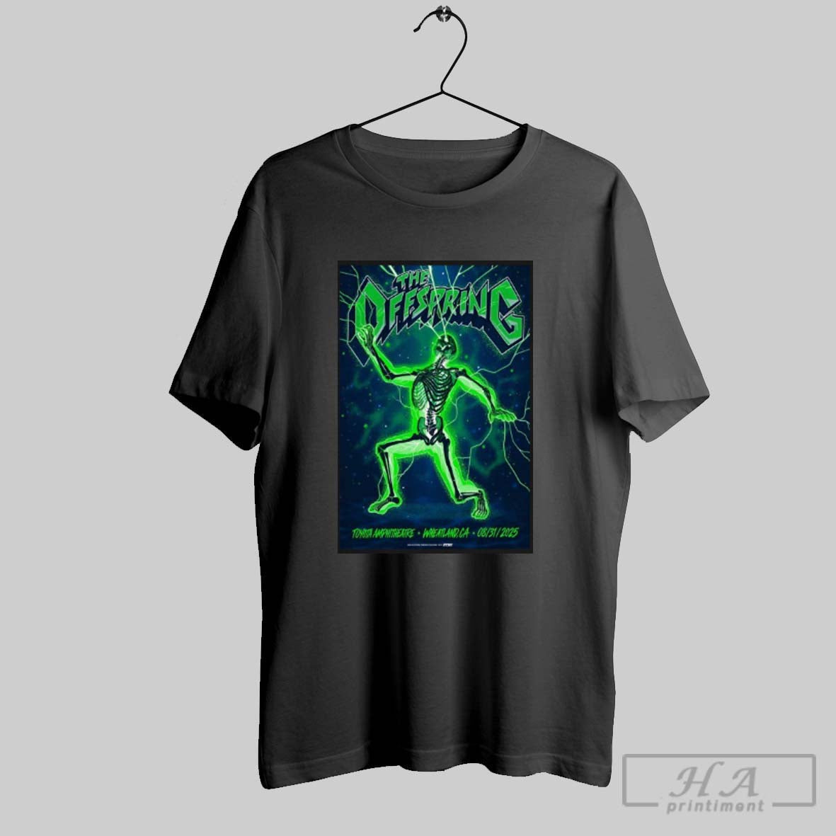 Official The Offspring August 31 2025 In Wheatland Ca - Adult & Kids T-Shirts, Sweatshirts & Hoodies apparel design preview 1