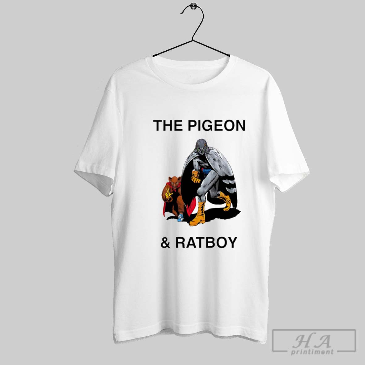 Official The Pigeon And Ratboy - Adult & Kids T-Shirts, Sweatshirts & Hoodies apparel design preview 1