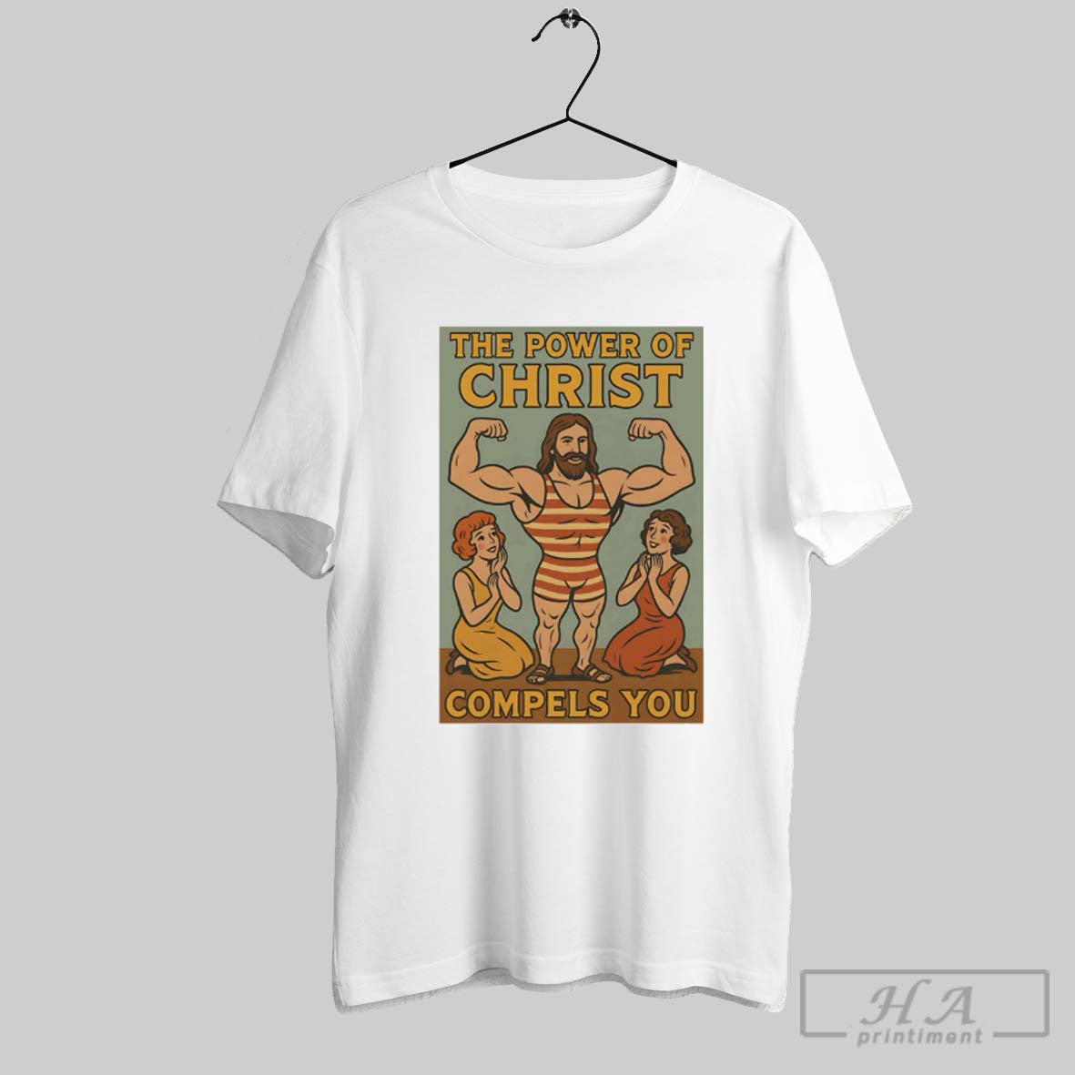 Official The Power Of Christ Compels You - Adult & Kids T-Shirts, Sweatshirts & Hoodies apparel design preview 1