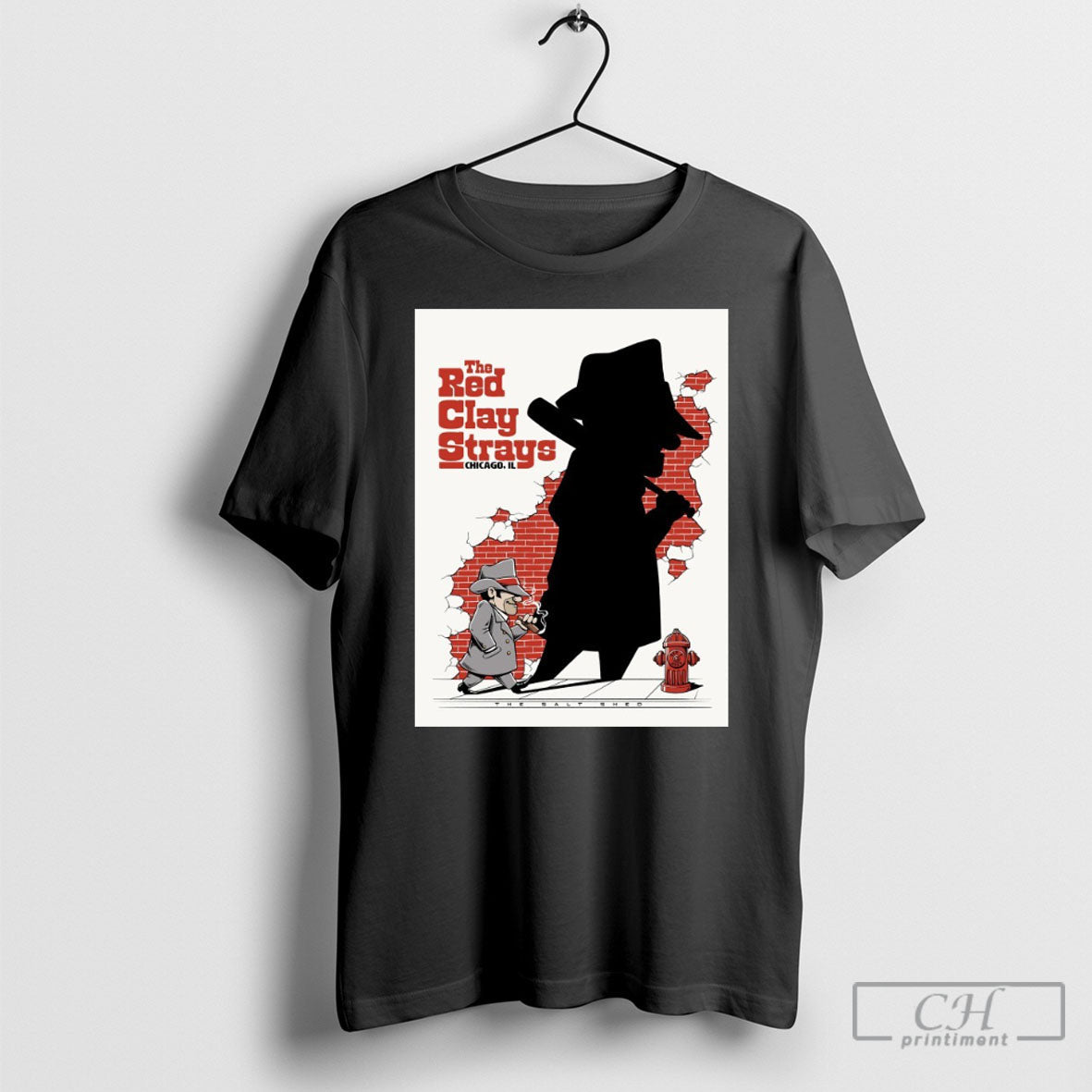 Official The Red Clay Strays At Salt Shed On Sept 3 - Adult & Kids T-Shirts, Sweatshirts & Hoodies apparel design preview 1