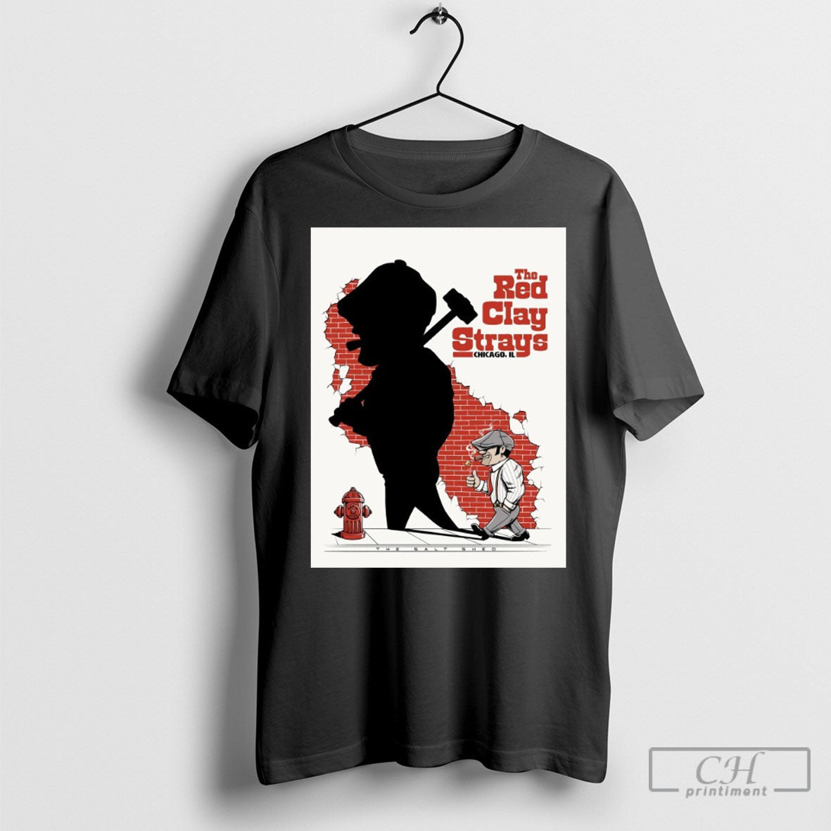 Official The Red Clay Strays Chicago On Sept 4 2025 - Adult & Kids T-Shirts, Sweatshirts & Hoodies apparel design preview 1
