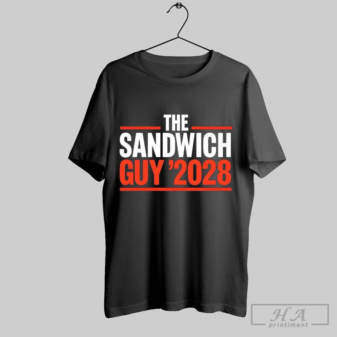Official The Sandwich Guy 2028 T - Adult & Kids T-Shirts, Sweatshirts & Hoodies apparel design preview 1