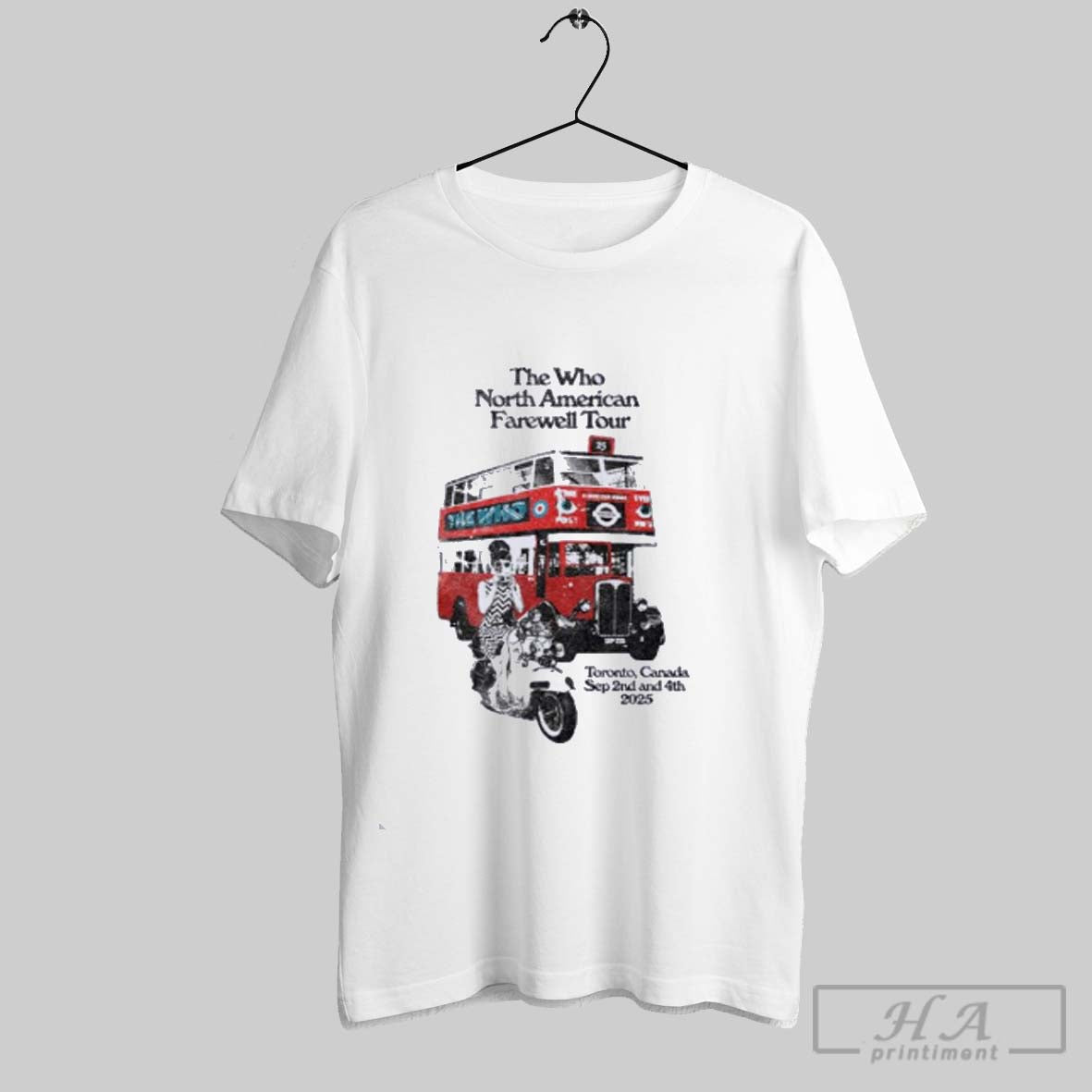 Official The Who Toronto Canada September 2nd And 4th - Adult & Kids T-Shirts, Sweatshirts & Hoodies apparel design preview 1