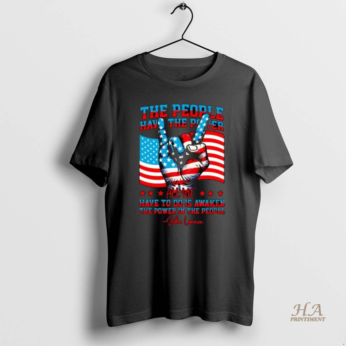 Official The People Have Power All We To Do Is Awaken - Adult & Kids T-Shirts, Sweatshirts & Hoodies apparel design preview 1
