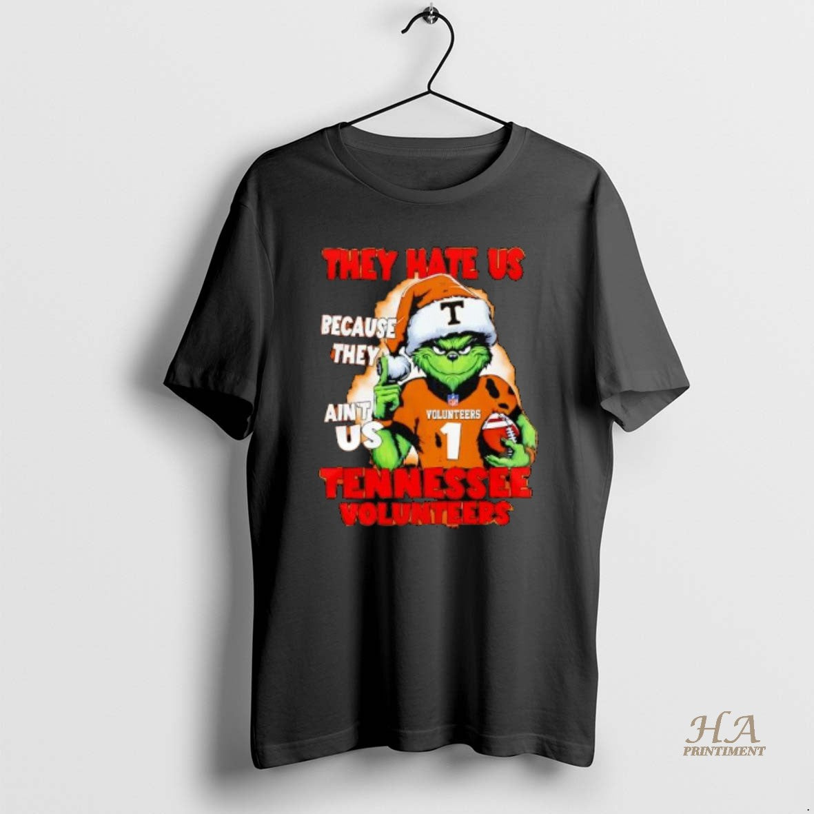 Official They Hate Us Because Aint Tennessee - Adult & Kids T-Shirts, Sweatshirts & Hoodies apparel design preview 1