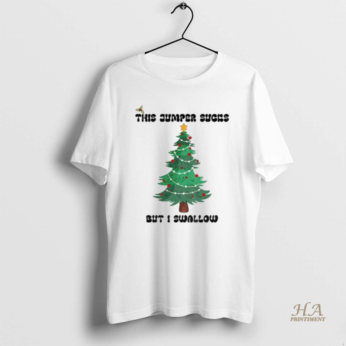 Official This Jumper Sucks But I Swallow Funny - Adult & Kids T-Shirts, Sweatshirts & Hoodies apparel design preview 1