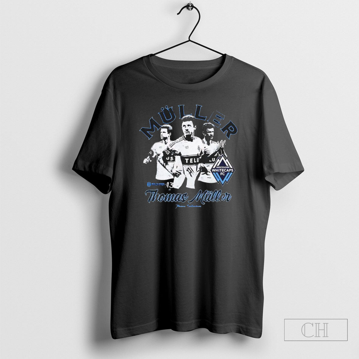 Official Thomas Muller Vancouver Whitecaps Fc Number - Adult & Kids T-Shirts, Sweatshirts & Hoodies apparel design preview 1