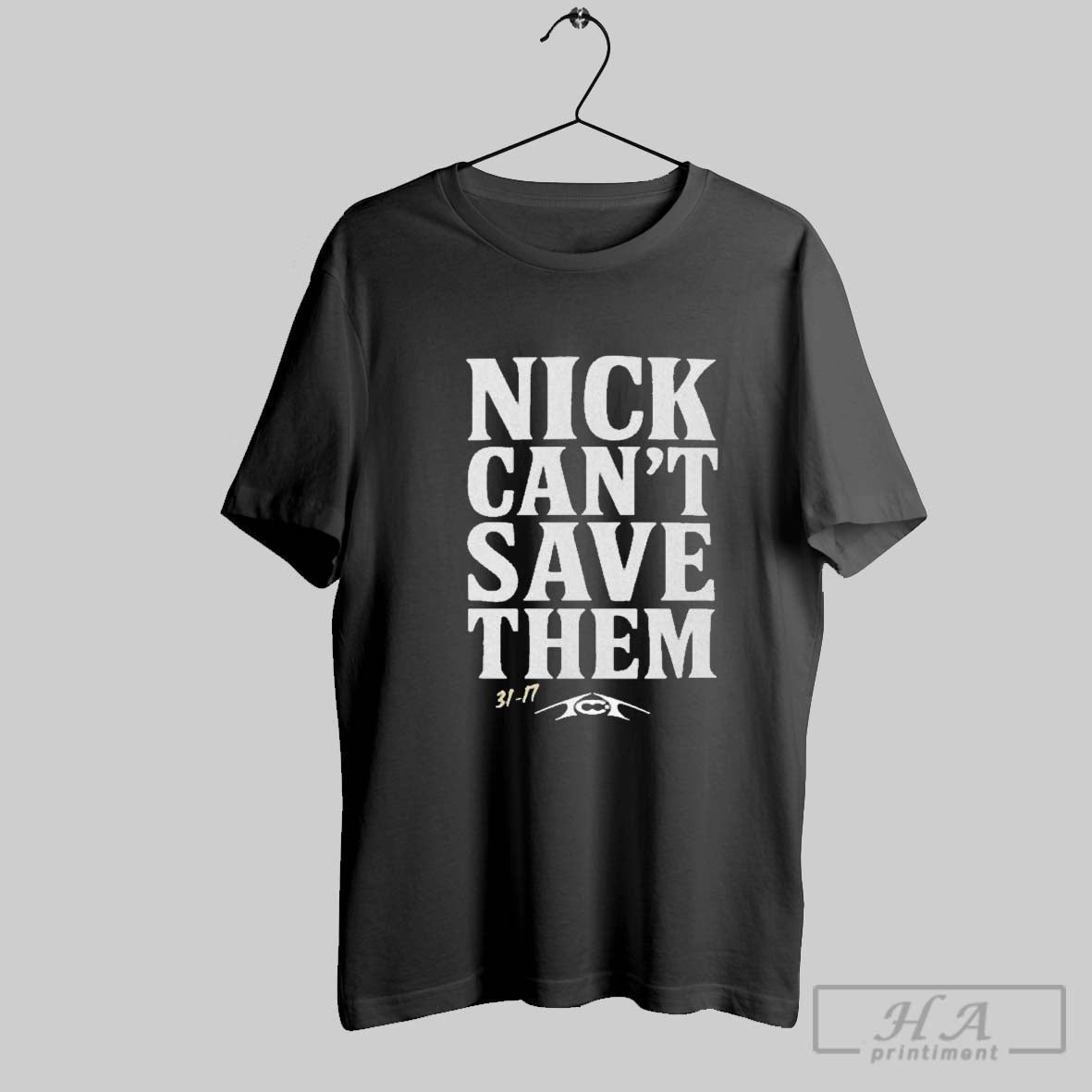 Official Tommy Castellanos Nick Cant Save Them Fsu 31 - Adult & Kids T-Shirts, Sweatshirts & Hoodies apparel design preview 1
