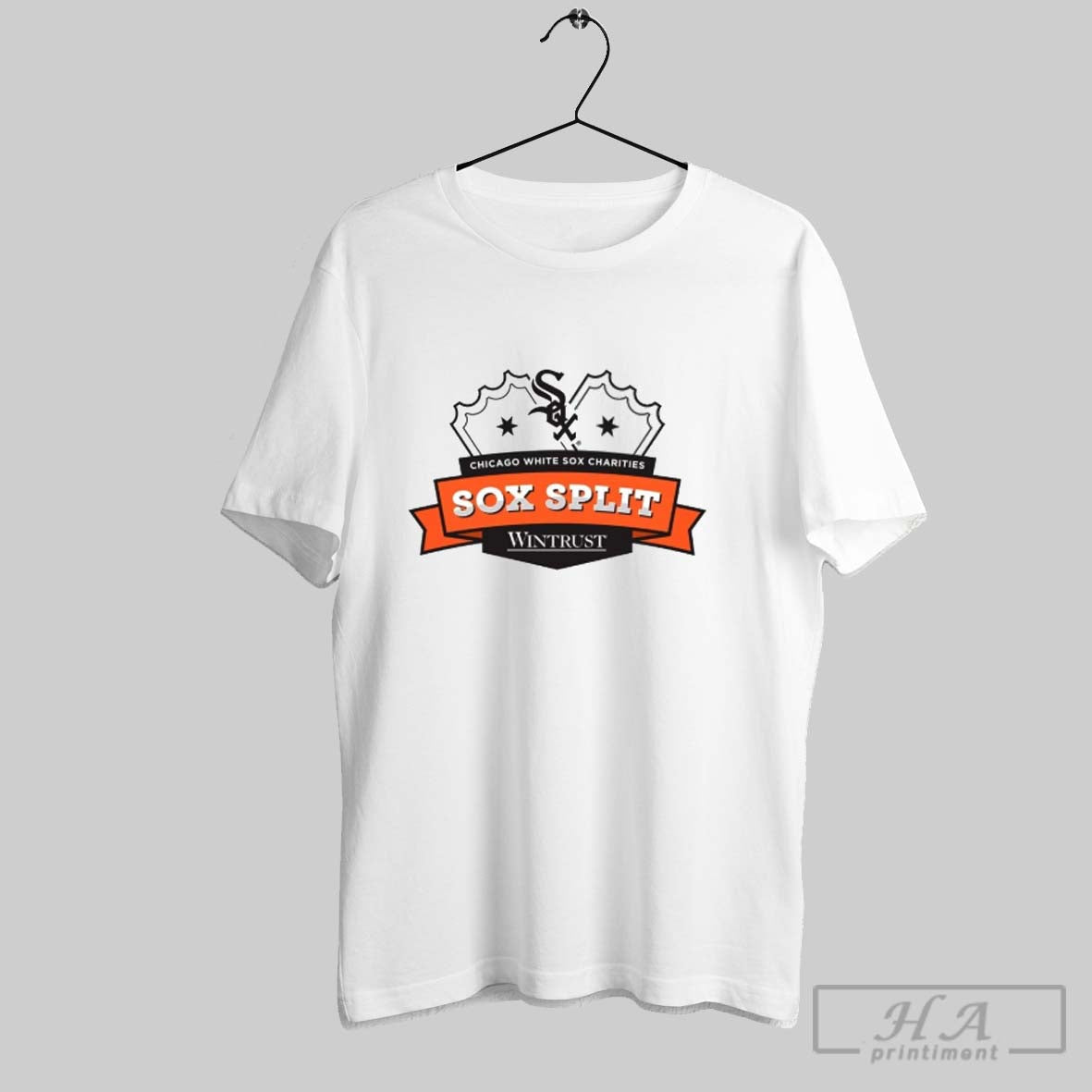 Official Top Chicago White Sox Mlb Charities Split - Adult & Kids T-Shirts, Sweatshirts & Hoodies apparel design preview 1