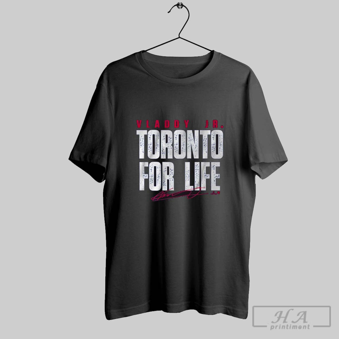 Official Toronto Blue Jays Baseball Vladimir Guerrero - Adult & Kids T-Shirts, Sweatshirts & Hoodies apparel design preview 1