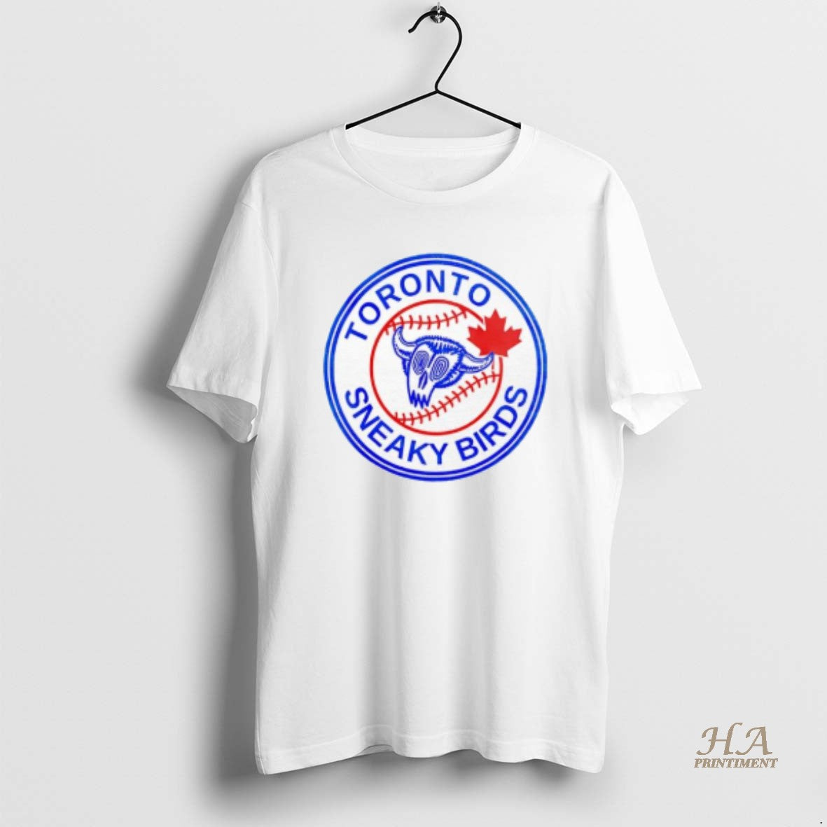 Official Toronto Sneaky Birds Blue Jays Parody Logo - Adult & Kids T-Shirts, Sweatshirts & Hoodies apparel design preview 1