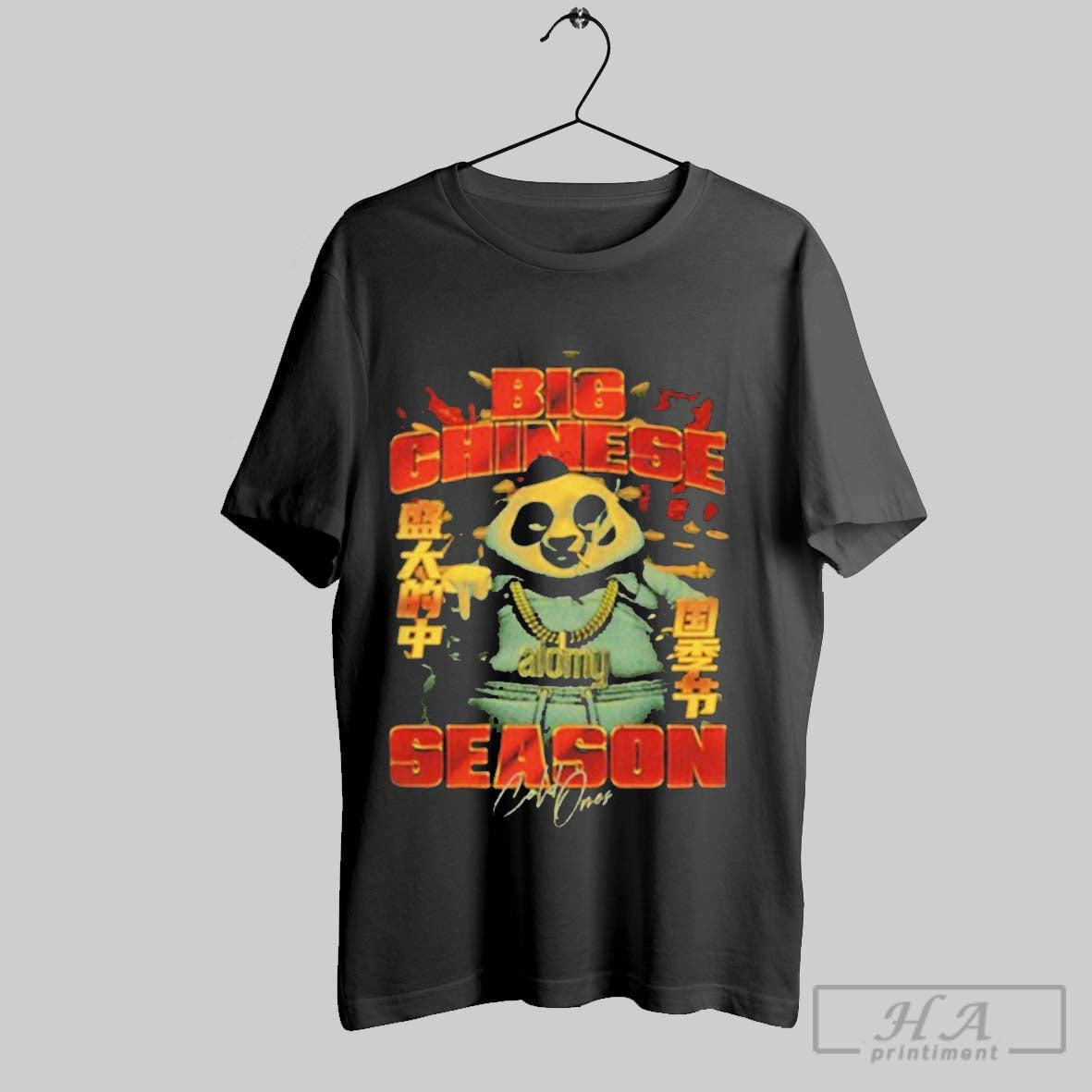 Official Trendy Cold Ones Big Chinese Season Panda - Adult & Kids T-Shirts, Sweatshirts & Hoodies apparel design preview 1