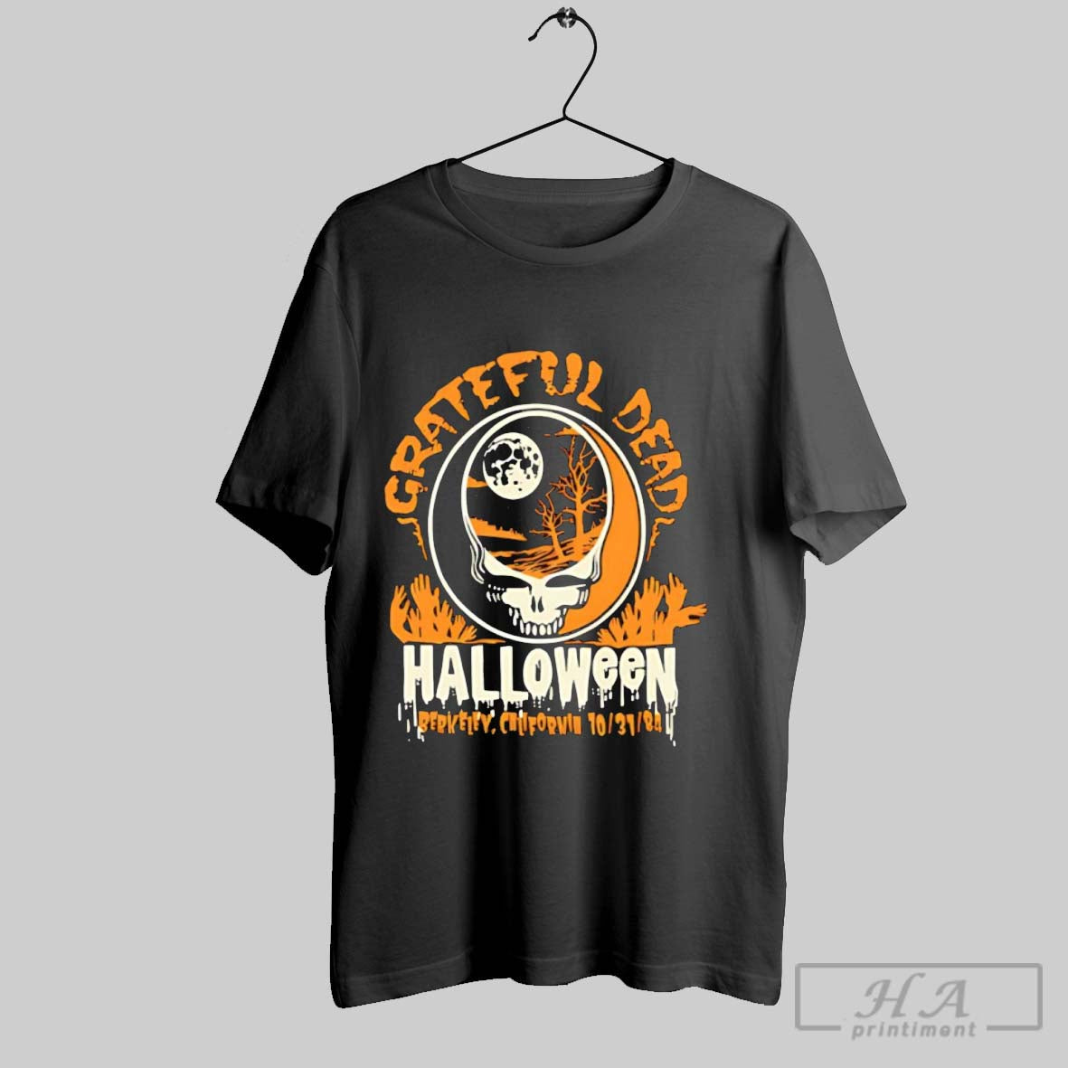 Official Trendy Grateful Dead 1984 Halloween - Adult & Kids T-Shirts, Sweatshirts & Hoodies apparel design preview 1