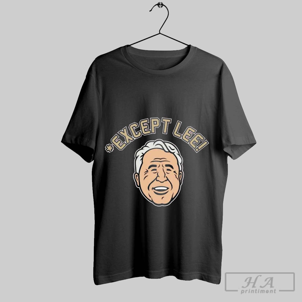 Official Trendy Lee Corso Except Coach - Adult & Kids T-Shirts, Sweatshirts & Hoodies apparel design preview 1