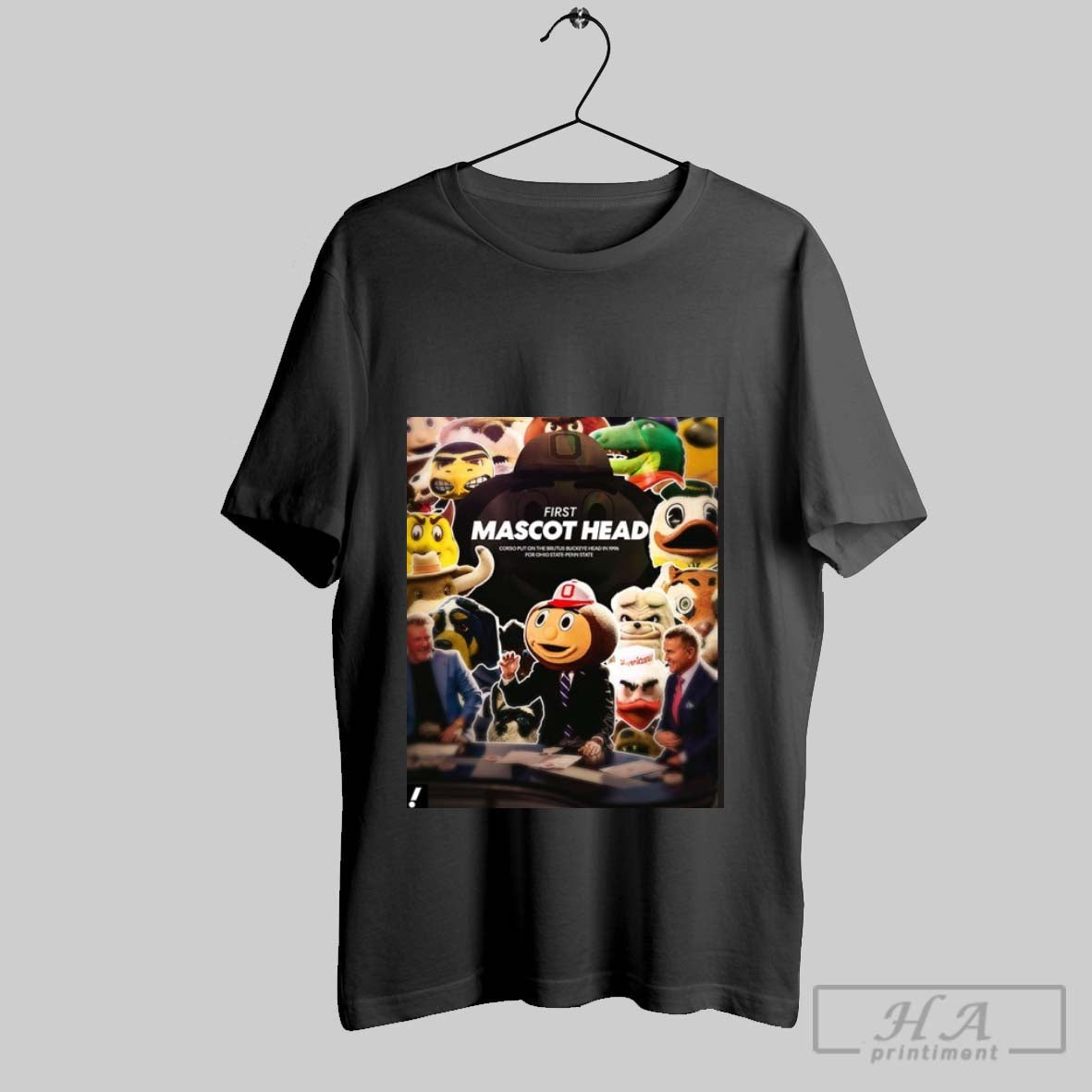 Official Trendy Lee Corso First Mascot Head College - Adult & Kids T-Shirts, Sweatshirts & Hoodies apparel design preview 1