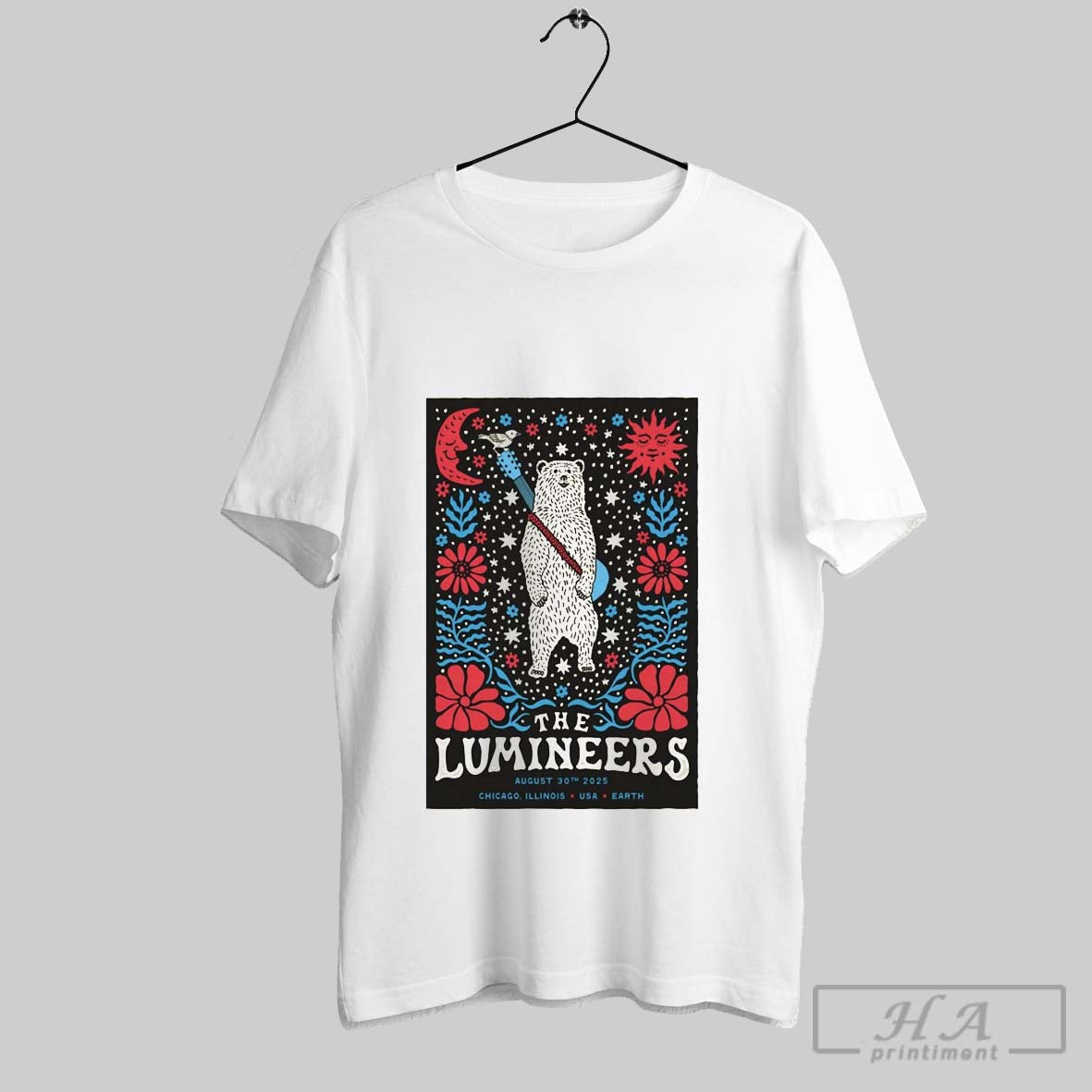 Official Trendy Poster The Lumineers August 30 2025 - Adult & Kids T-Shirts, Sweatshirts & Hoodies apparel design preview 1