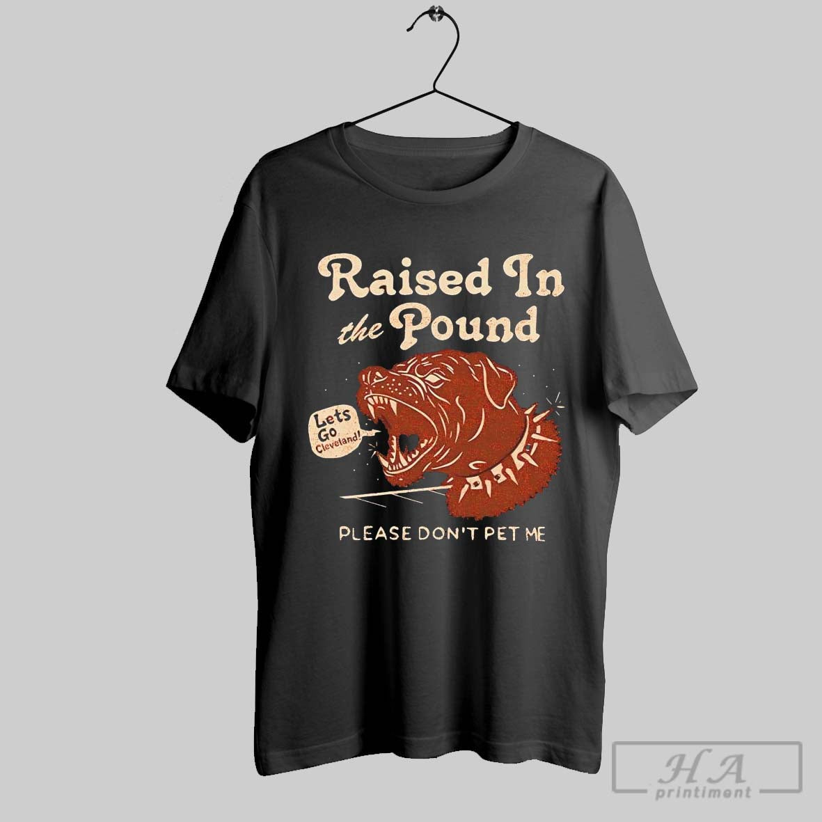 Official Trendy Raised In The Pound Please Dont Pet - Adult & Kids T-Shirts, Sweatshirts & Hoodies apparel design preview 1