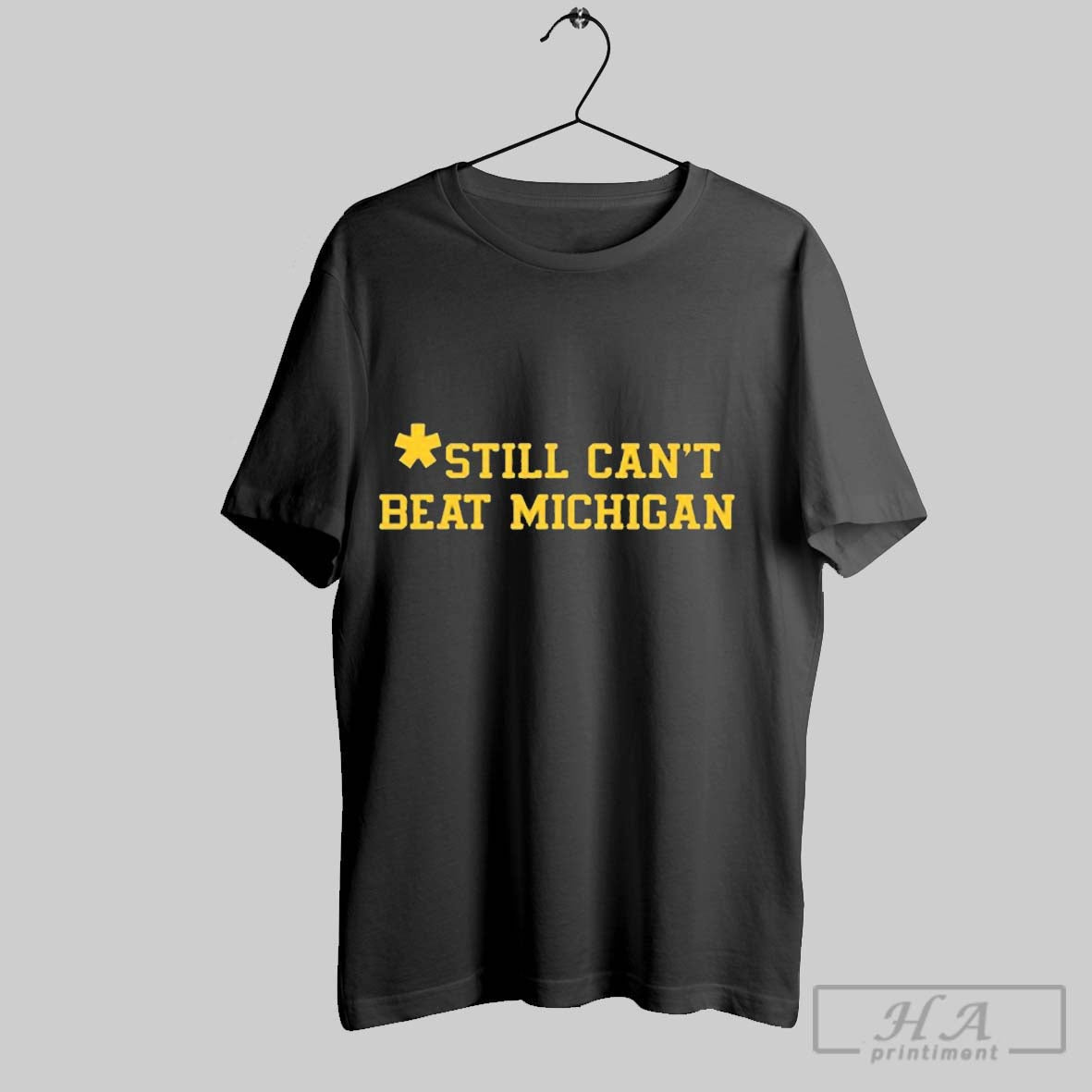 Official Trendy Still Cant Beat Michigan Wolverines - Adult & Kids T-Shirts, Sweatshirts & Hoodies apparel design preview 1