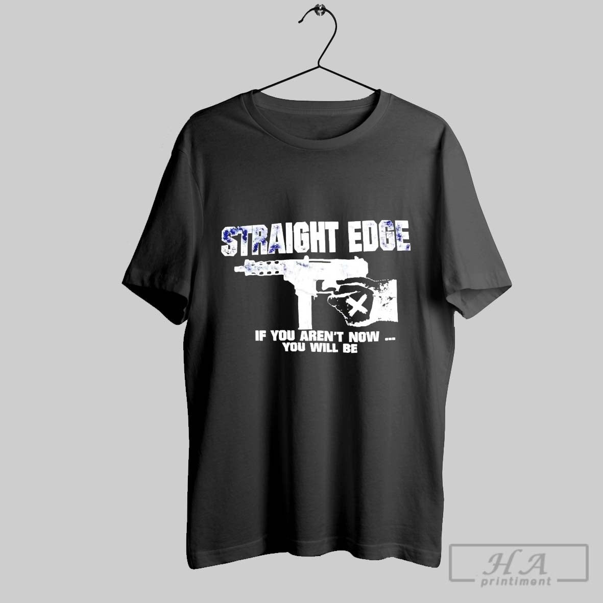 Official Trendy Straight Edge If You Arent Now Will - Adult & Kids T-Shirts, Sweatshirts & Hoodies apparel design preview 1