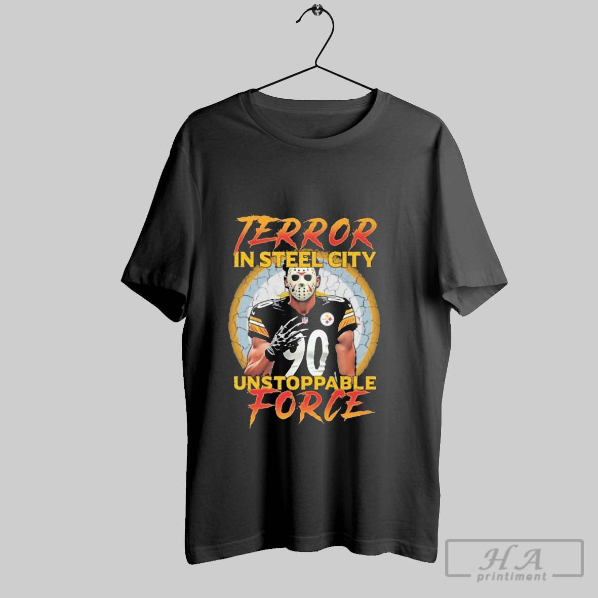 Official Trendy Terror In Steel City Unstoppable - Adult & Kids T-Shirts, Sweatshirts & Hoodies apparel design preview 1
