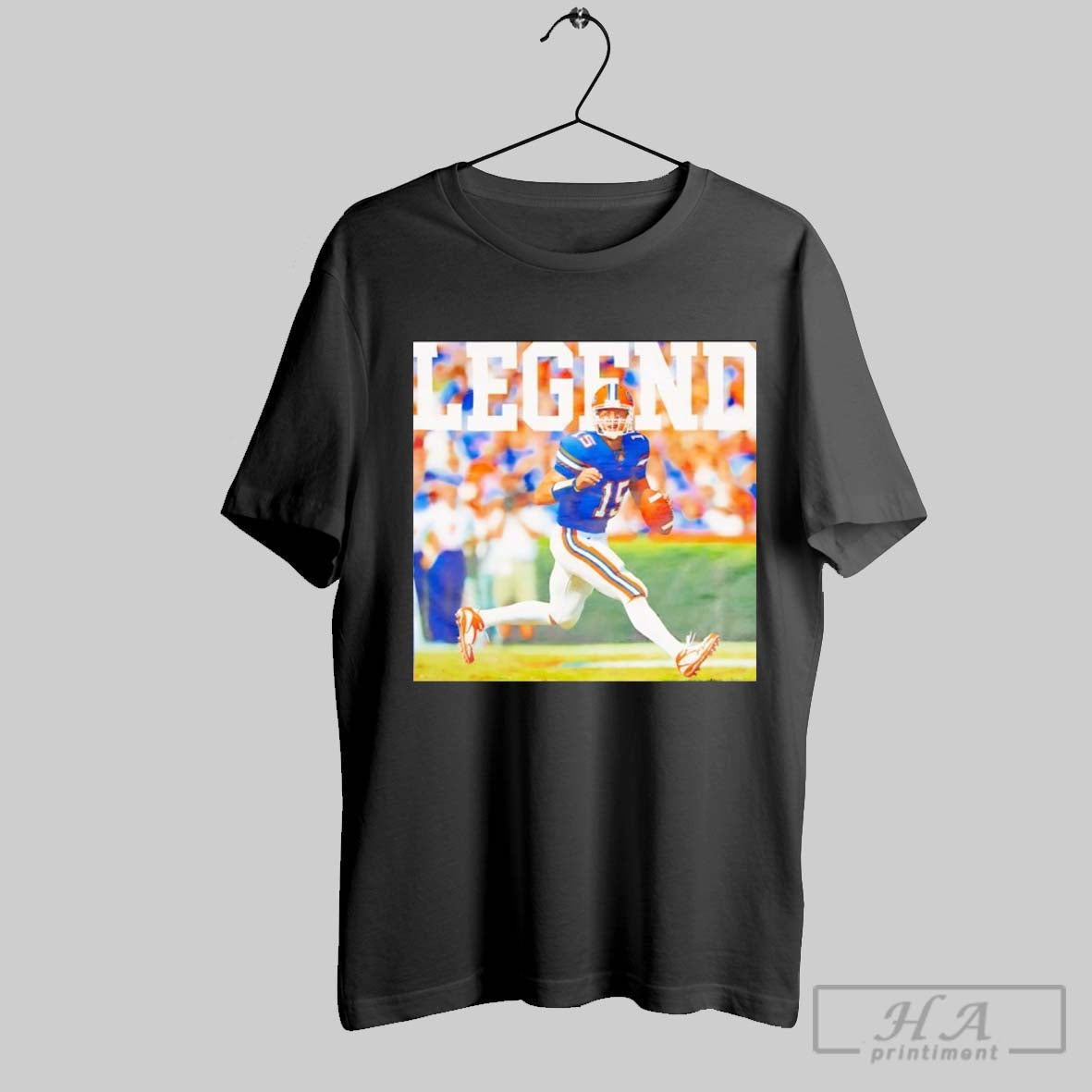 Official Trendy The Gainesville Legend Tim Tebow 15 - Adult & Kids T-Shirts, Sweatshirts & Hoodies apparel design preview 1