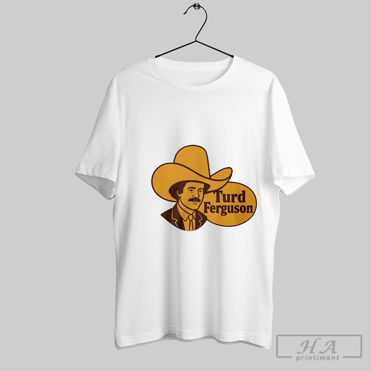 Official Trendy Turd Ferguson Logo Parody - Adult & Kids T-Shirts, Sweatshirts & Hoodies apparel design preview 1