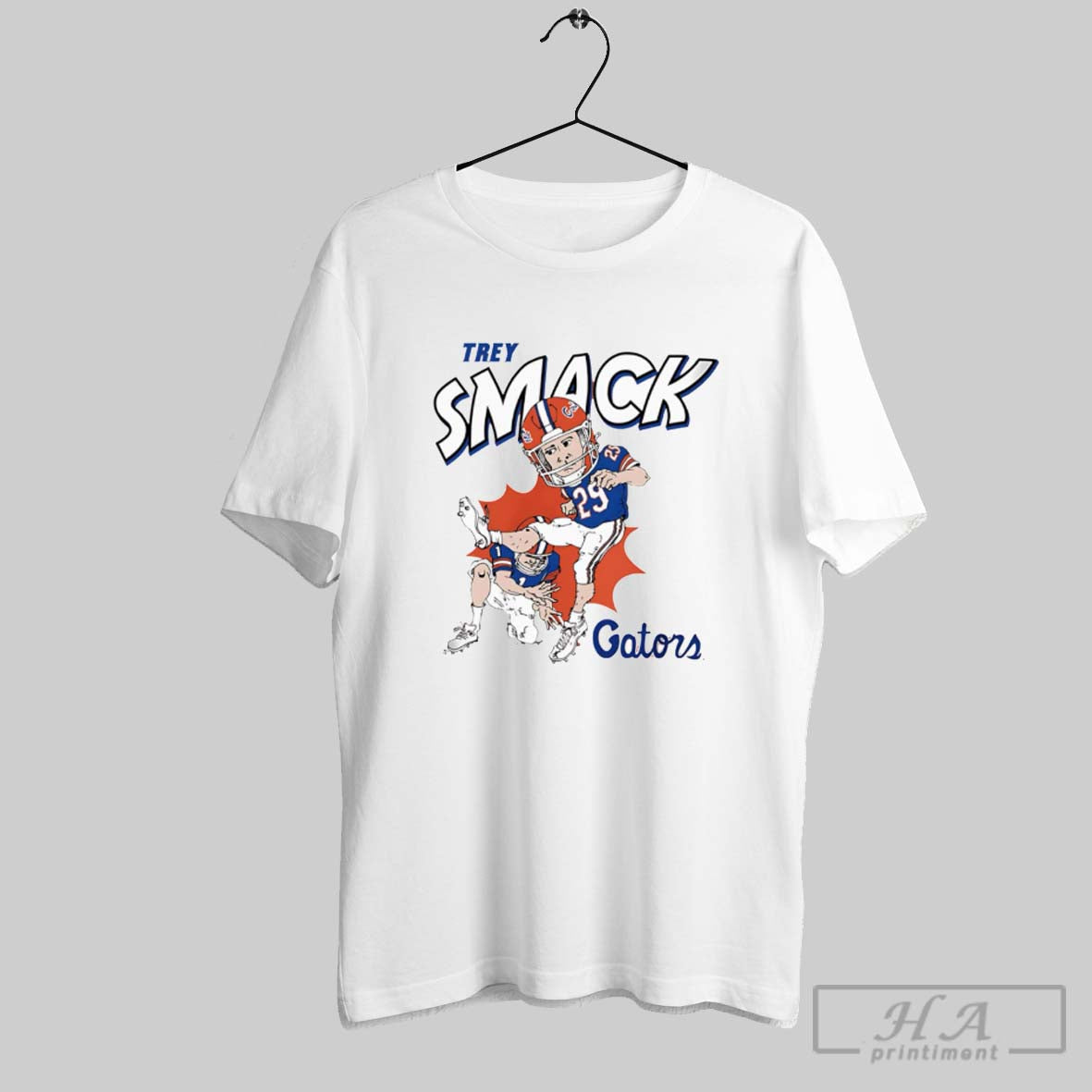 Official Trey Smack Gators - Adult & Kids T-Shirts, Sweatshirts & Hoodies apparel design preview 1