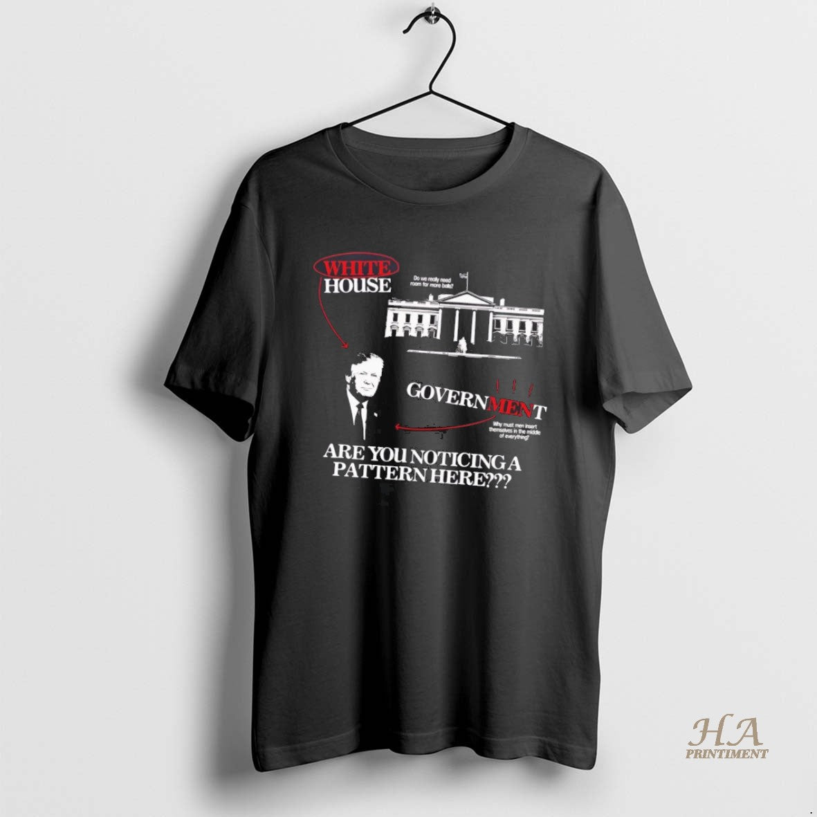 Official Trump Are You Noticing A Pattern Here - Adult & Kids T-Shirts, Sweatshirts & Hoodies apparel design preview 1