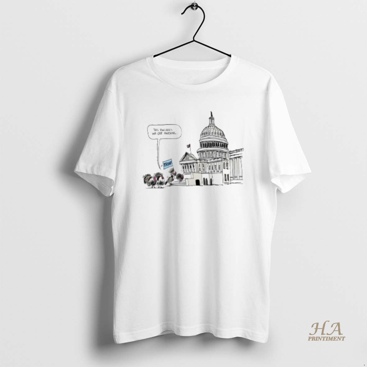Official Trump This Ensures We Get Pardons - Adult & Kids T-Shirts, Sweatshirts & Hoodies apparel design preview 1