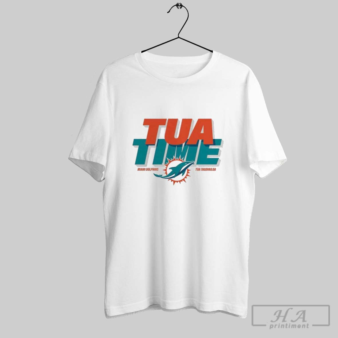 Official Tua Tagovailoa Miami Dolphins Time - Adult & Kids T-Shirts, Sweatshirts & Hoodies apparel design preview 1