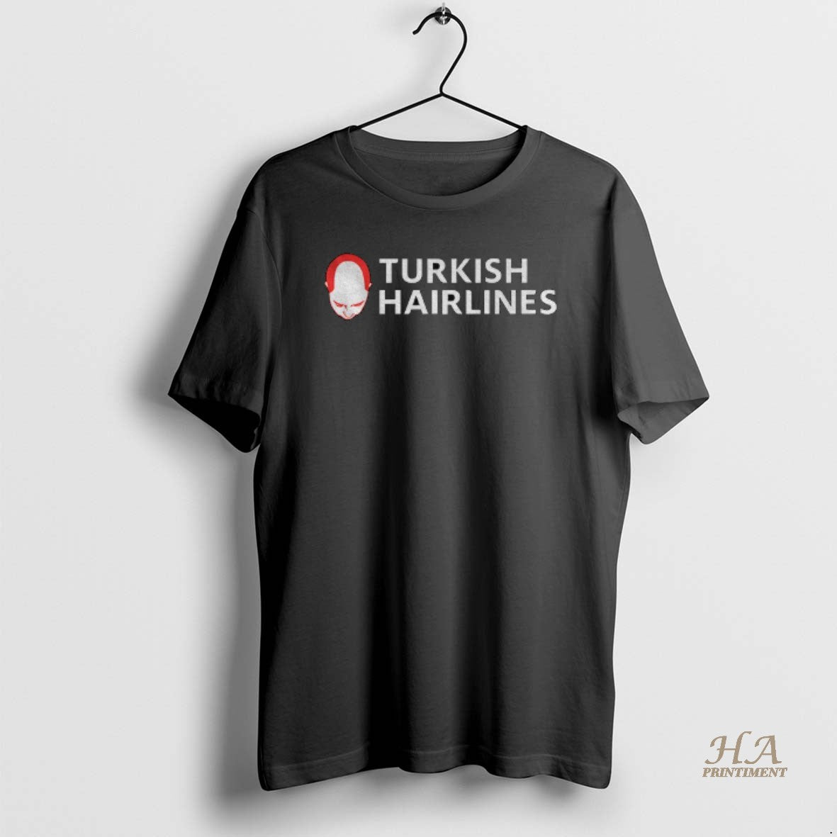 Official Turkish Hairlines Meme - Adult & Kids T-Shirts, Sweatshirts & Hoodies apparel design preview 1