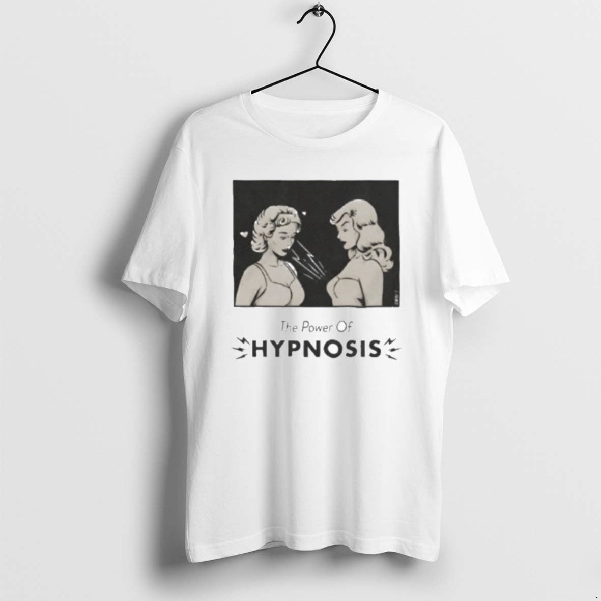 Official Two Girls The Power Of Hypnosis - Adult & Kids T-Shirts, Sweatshirts & Hoodies apparel design preview 1
