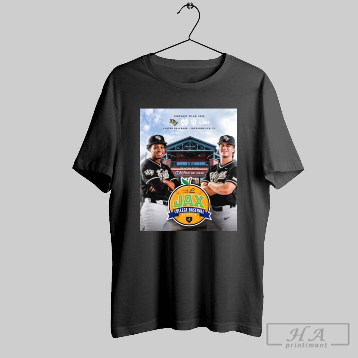 Official Ucf Notre Dame Iu And Lsu 2026 Live Like Lou - Adult & Kids T-Shirts, Sweatshirts & Hoodies apparel design preview 1
