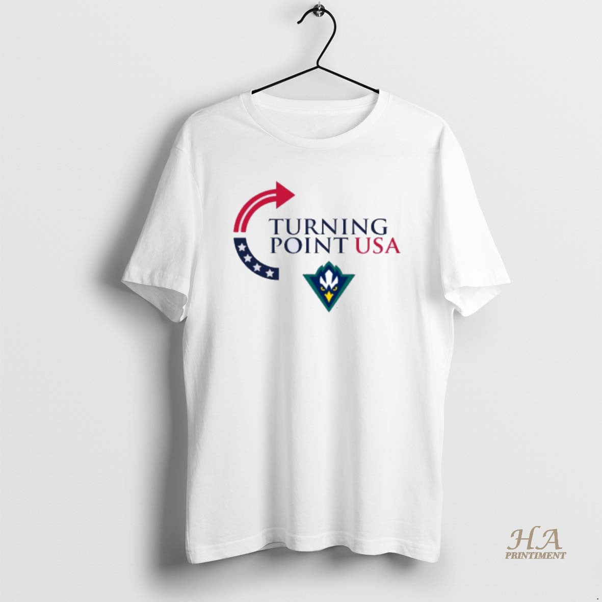 Official Unc Wilmington Seahawks Turning Point Usa - Adult & Kids T-Shirts, Sweatshirts & Hoodies apparel design preview 1