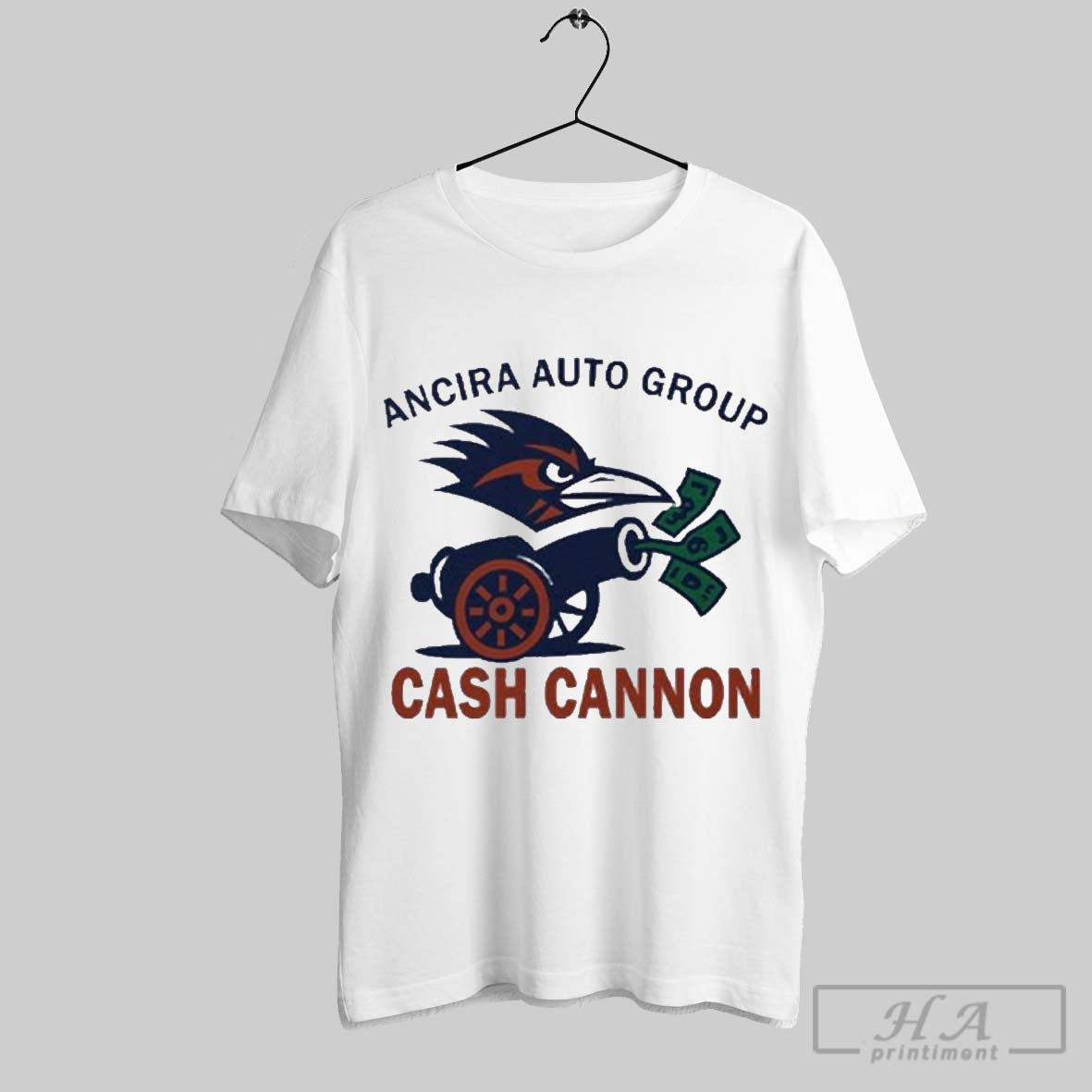 Official Utsa Roadrunners Ancira Auto Group Cash - Adult & Kids T-Shirts, Sweatshirts & Hoodies apparel design preview 1