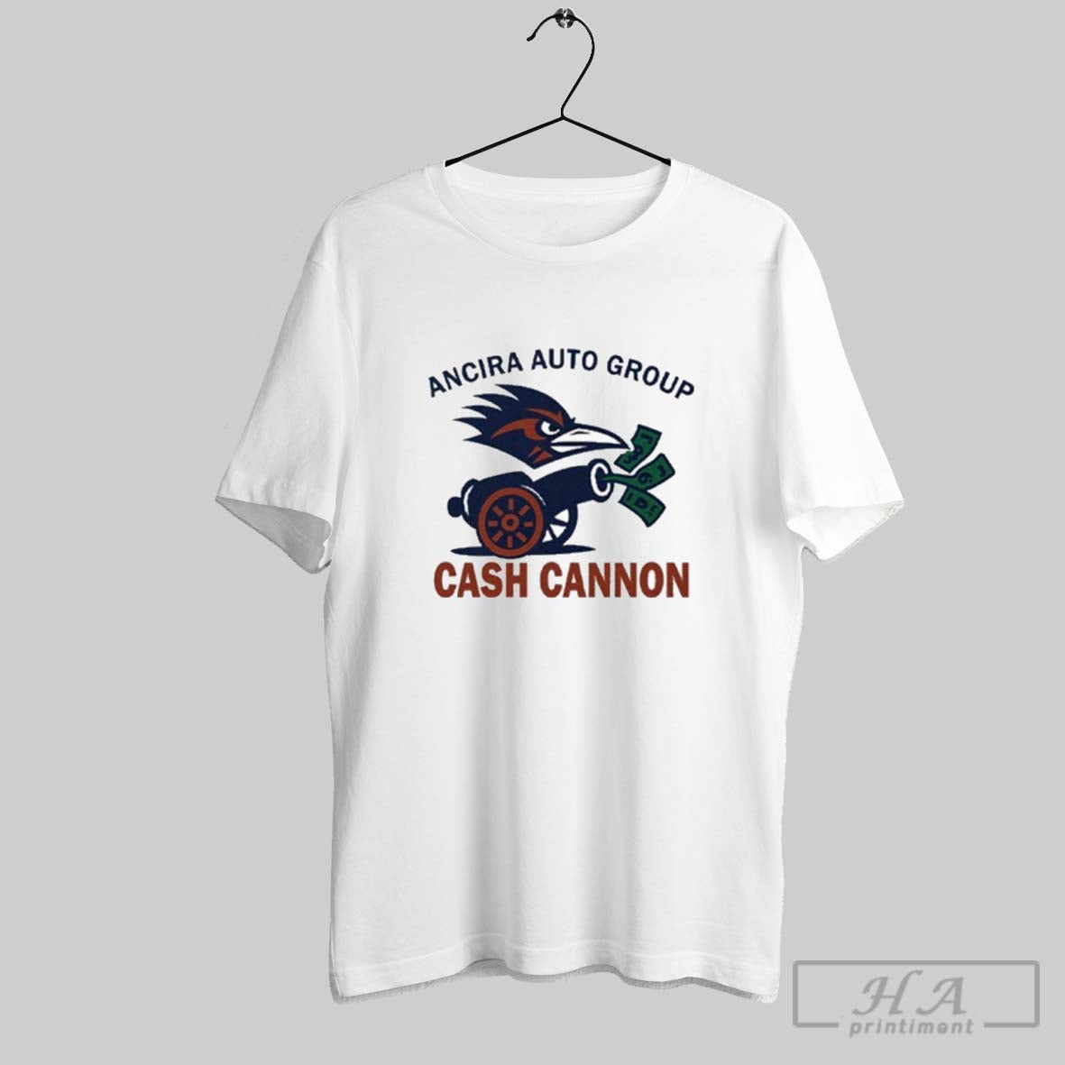 Official Utsa Roadrunners Ancira Auto Group Cash - Adult & Kids T-Shirts, Sweatshirts & Hoodies apparel design preview 1
