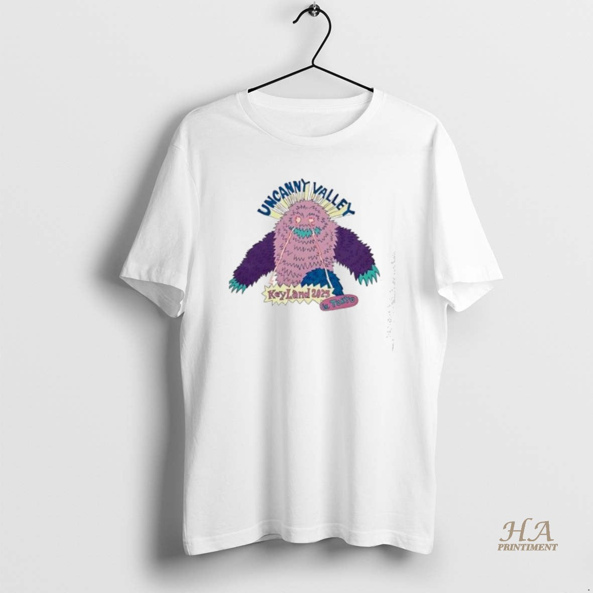 Official Uncanny Valley Keyland 2025 In Tokyo - Adult & Kids T-Shirts, Sweatshirts & Hoodies apparel design preview 1