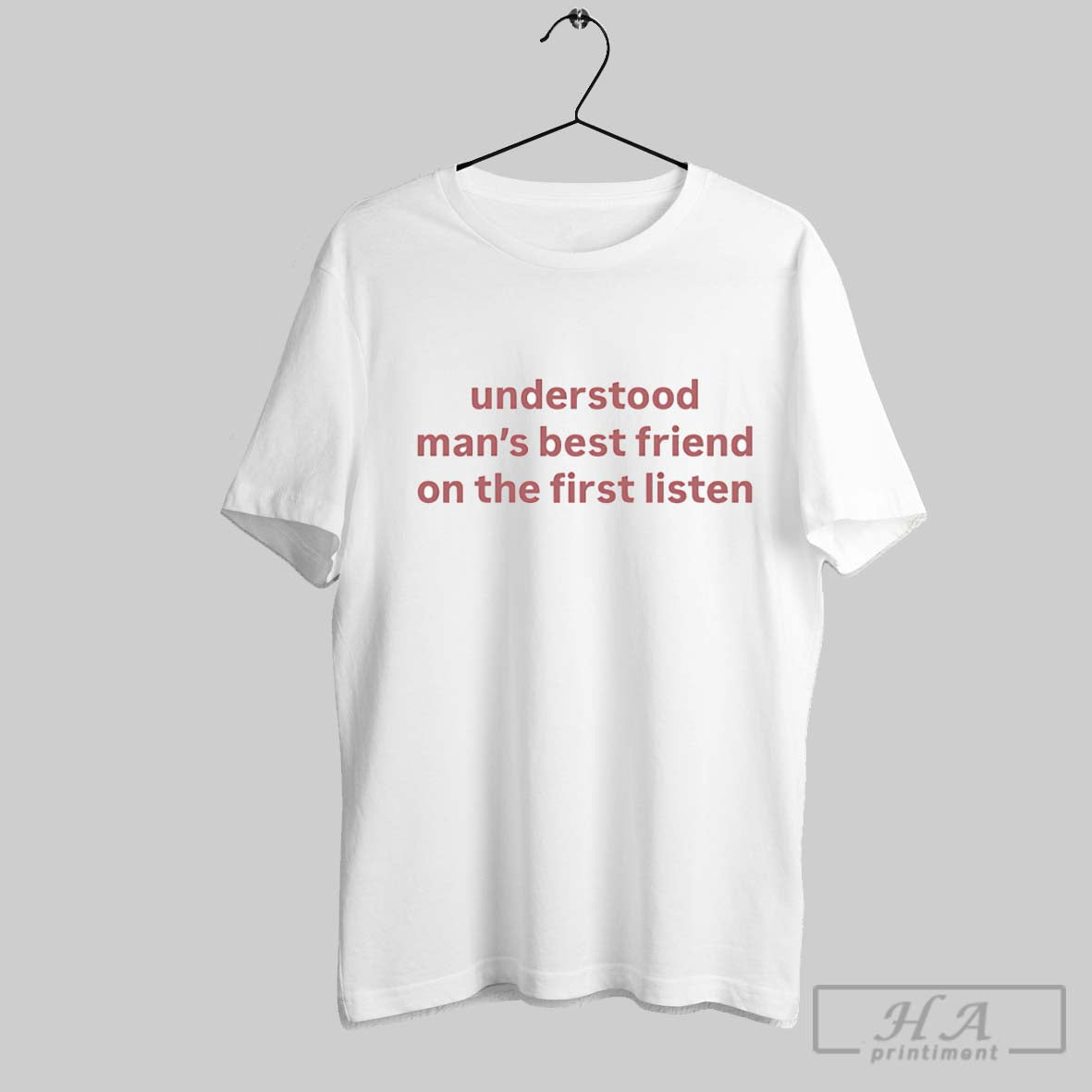 Official Understood Mans Best Friend On The First - Adult & Kids T-Shirts, Sweatshirts & Hoodies apparel design preview 1