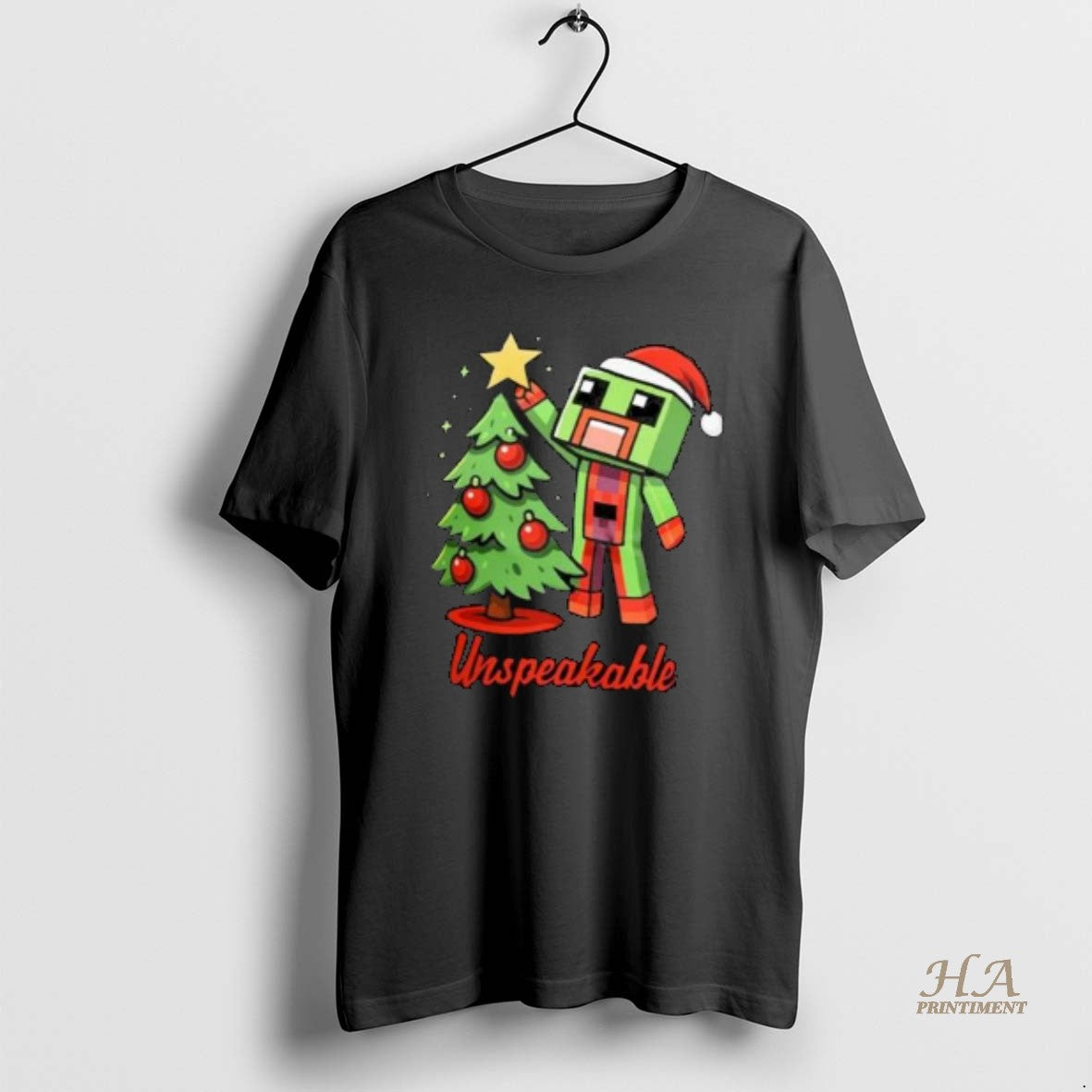Official Unspeakable 2025 Holiday Circle Black - Adult & Kids T-Shirts, Sweatshirts & Hoodies apparel design preview 1