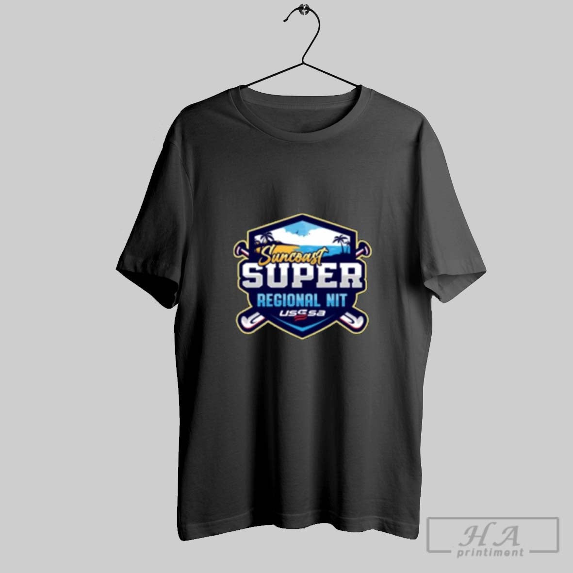 Official Usssa Suncoast Super Regional Nit Sep 27 28 - Adult & Kids T-Shirts, Sweatshirts & Hoodies apparel design preview 1