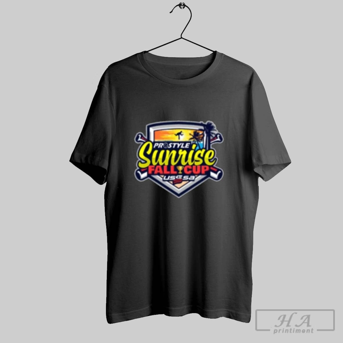 Official Usssa Sunrise Fall Cup Double Points Sep 12 - Adult & Kids T-Shirts, Sweatshirts & Hoodies apparel design preview 1