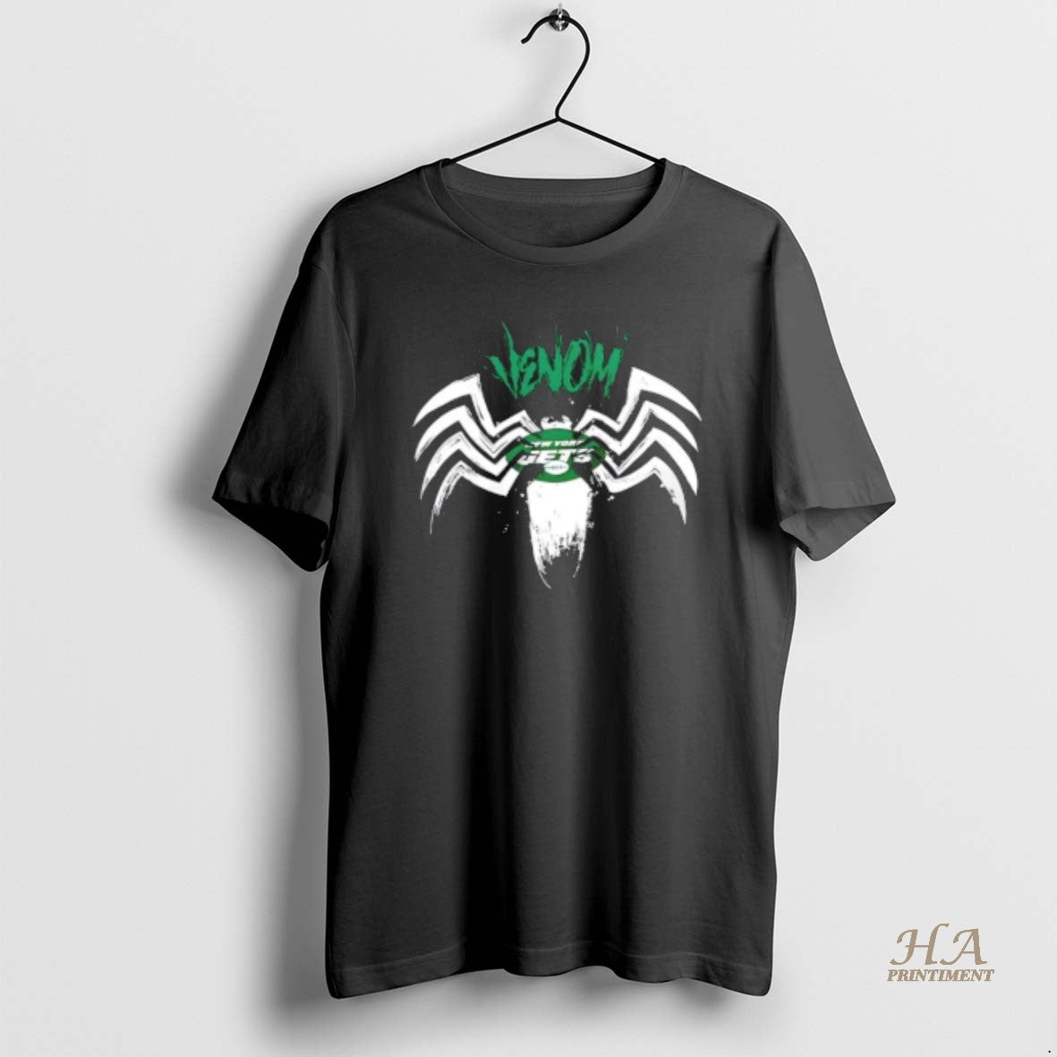 Official Venom We Are New York Jets Football 2 Sided - Adult & Kids T-Shirts, Sweatshirts & Hoodies apparel design preview 1
