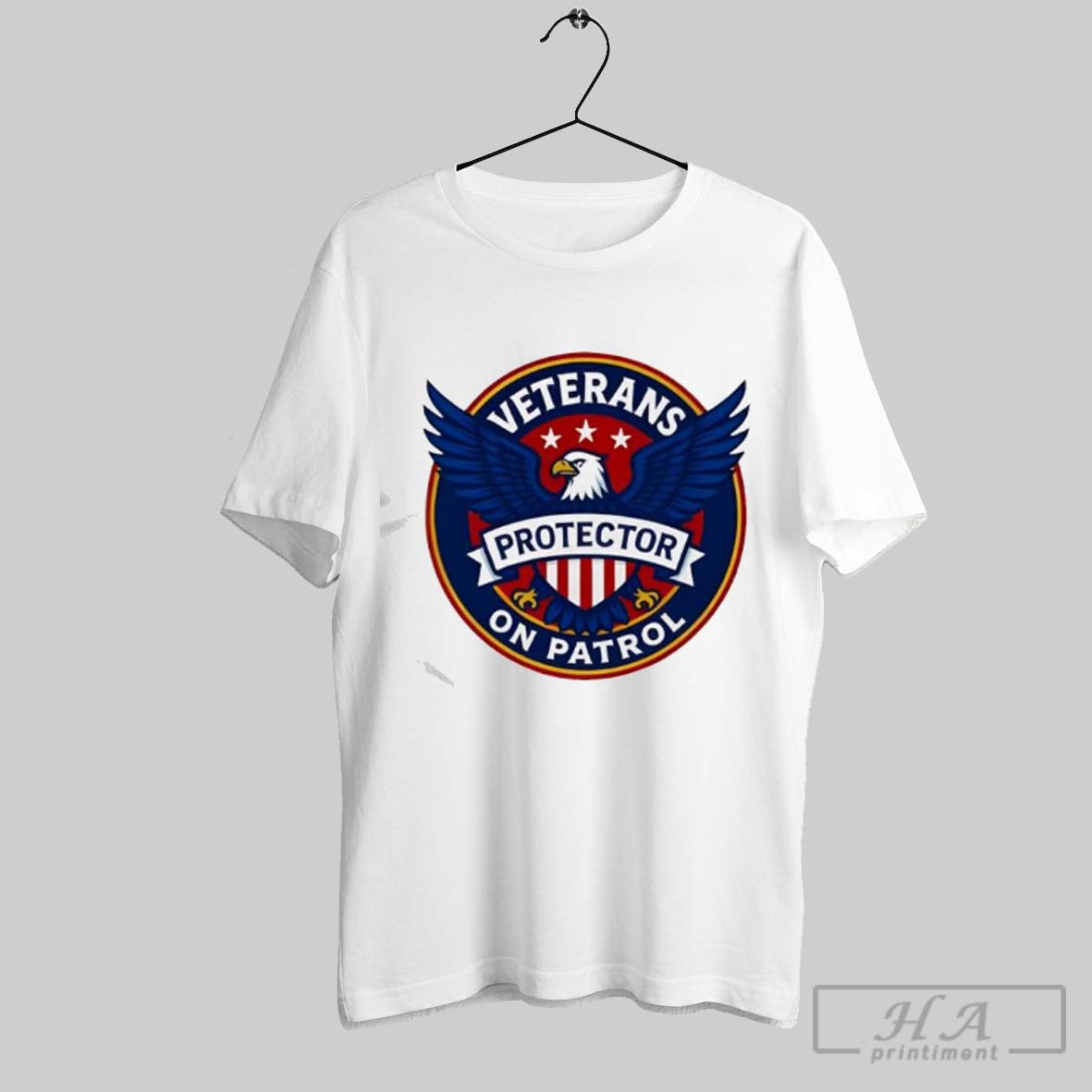 Official Veterans On Patrol Protector Eagle Logo - Adult & Kids T-Shirts, Sweatshirts & Hoodies apparel design preview 1